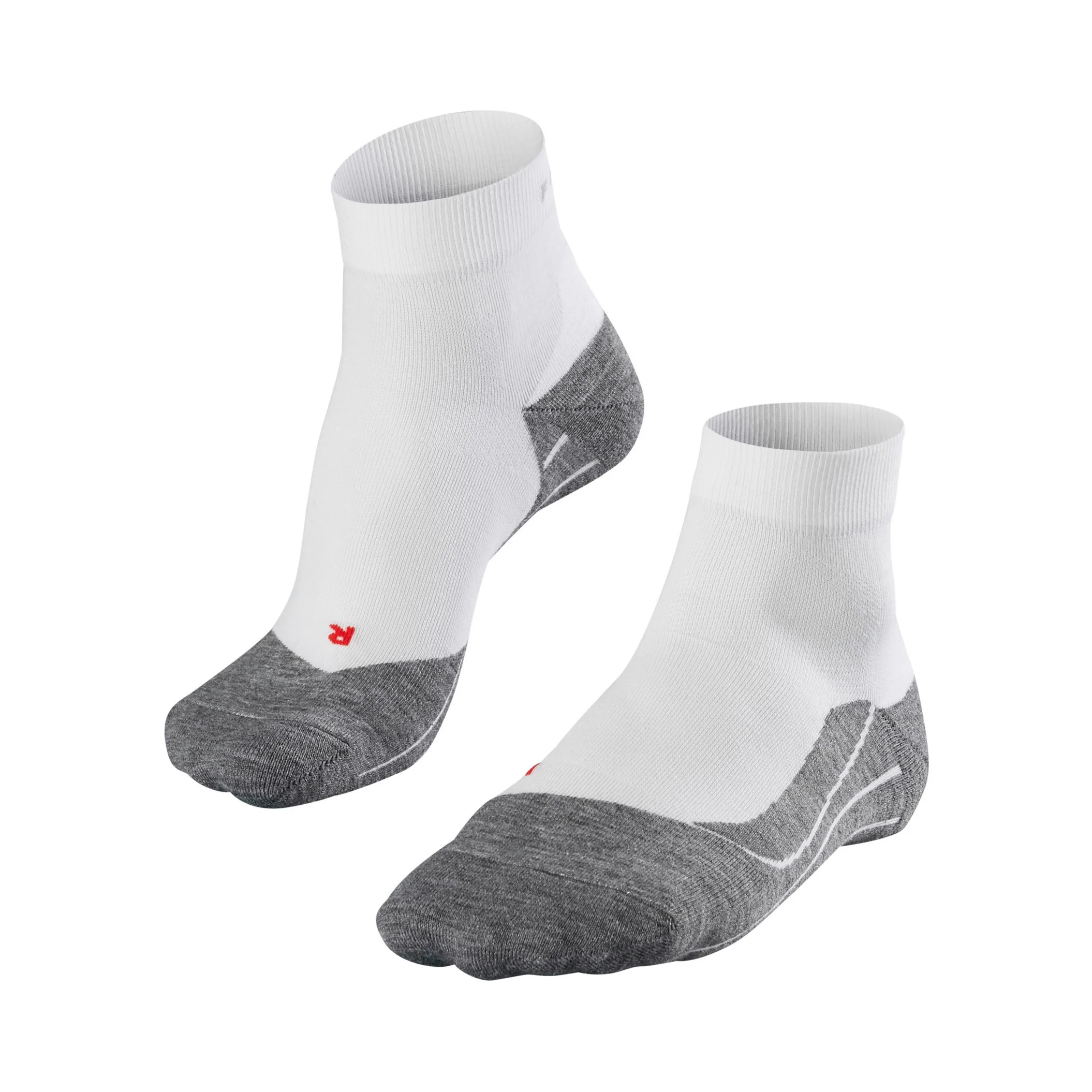 RU4 Endurance Short Laufsocken Damen - weiß, grau