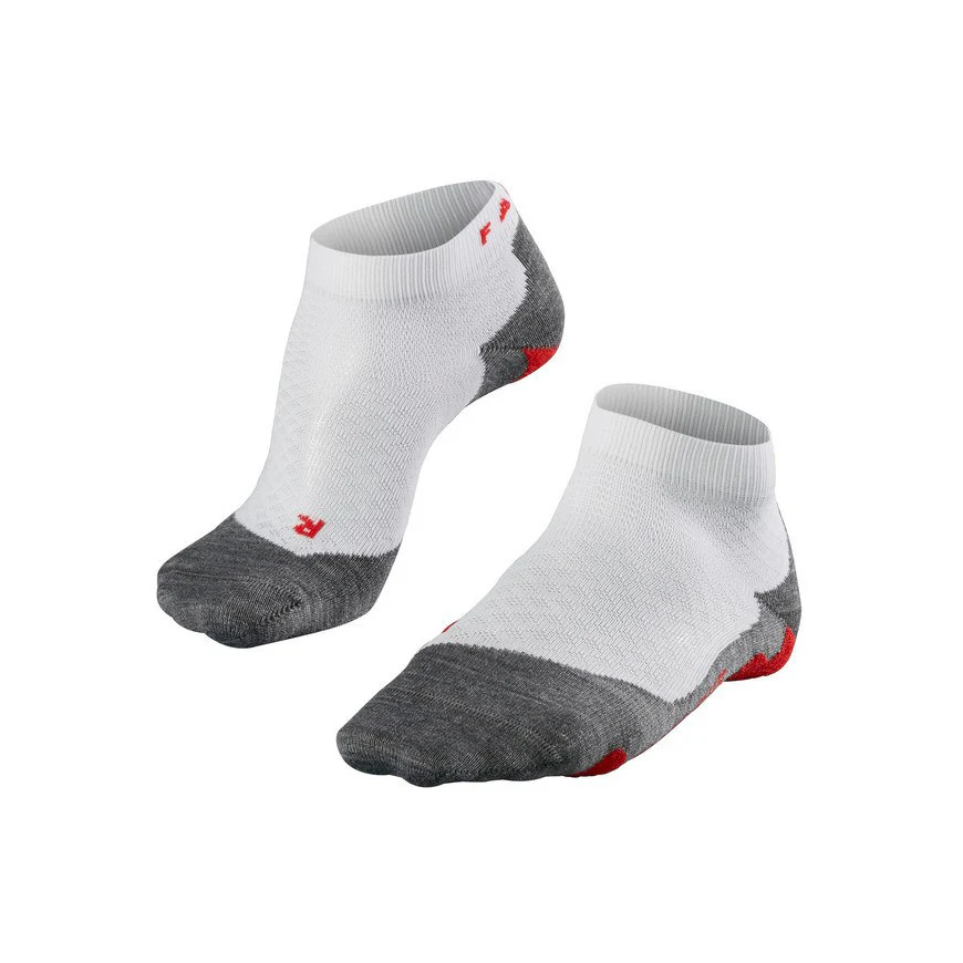 RU5 Race Short Laufsocken Damen-Weiß,Grau