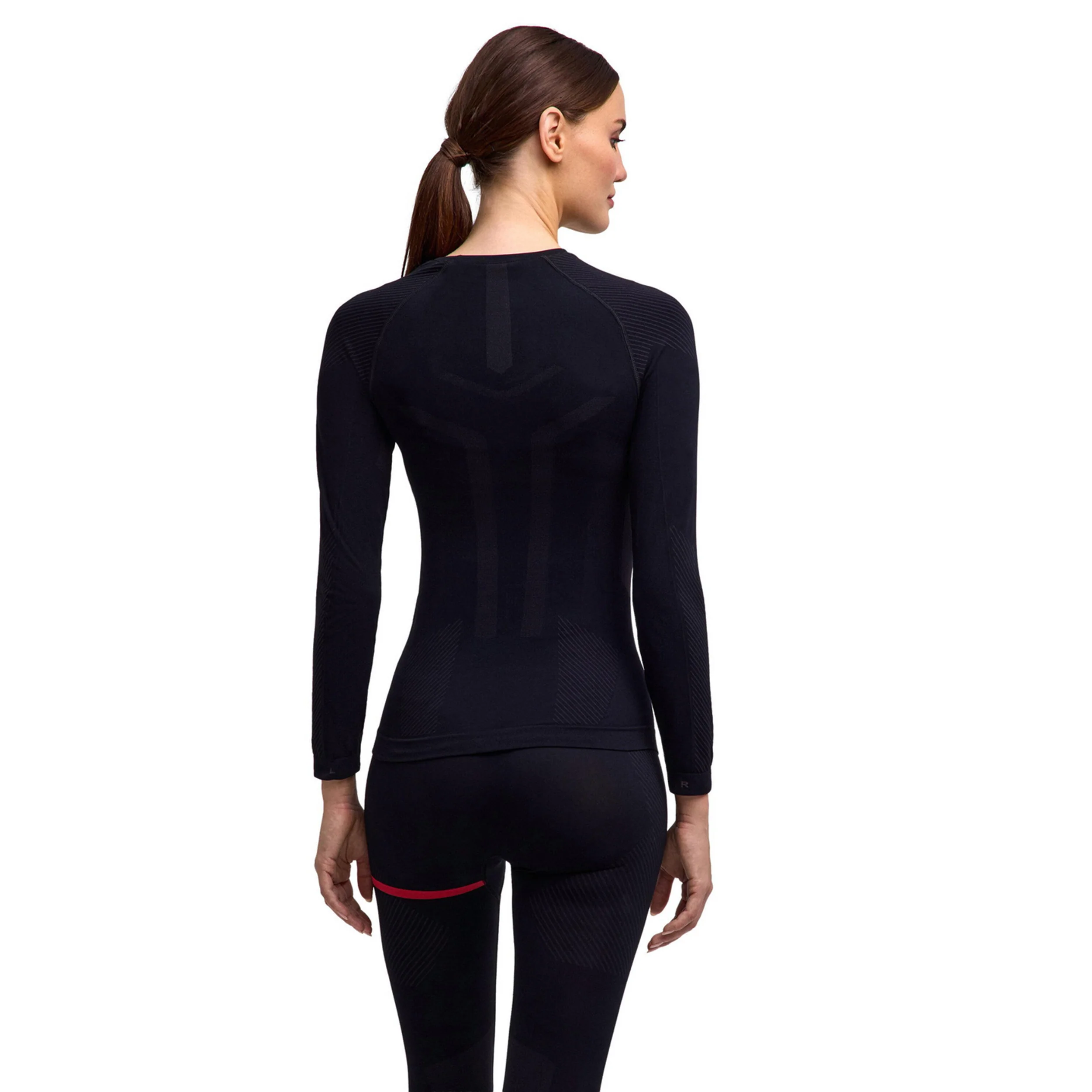 Warm 130 Years Laufshirt Damen-schwarz - Image 2