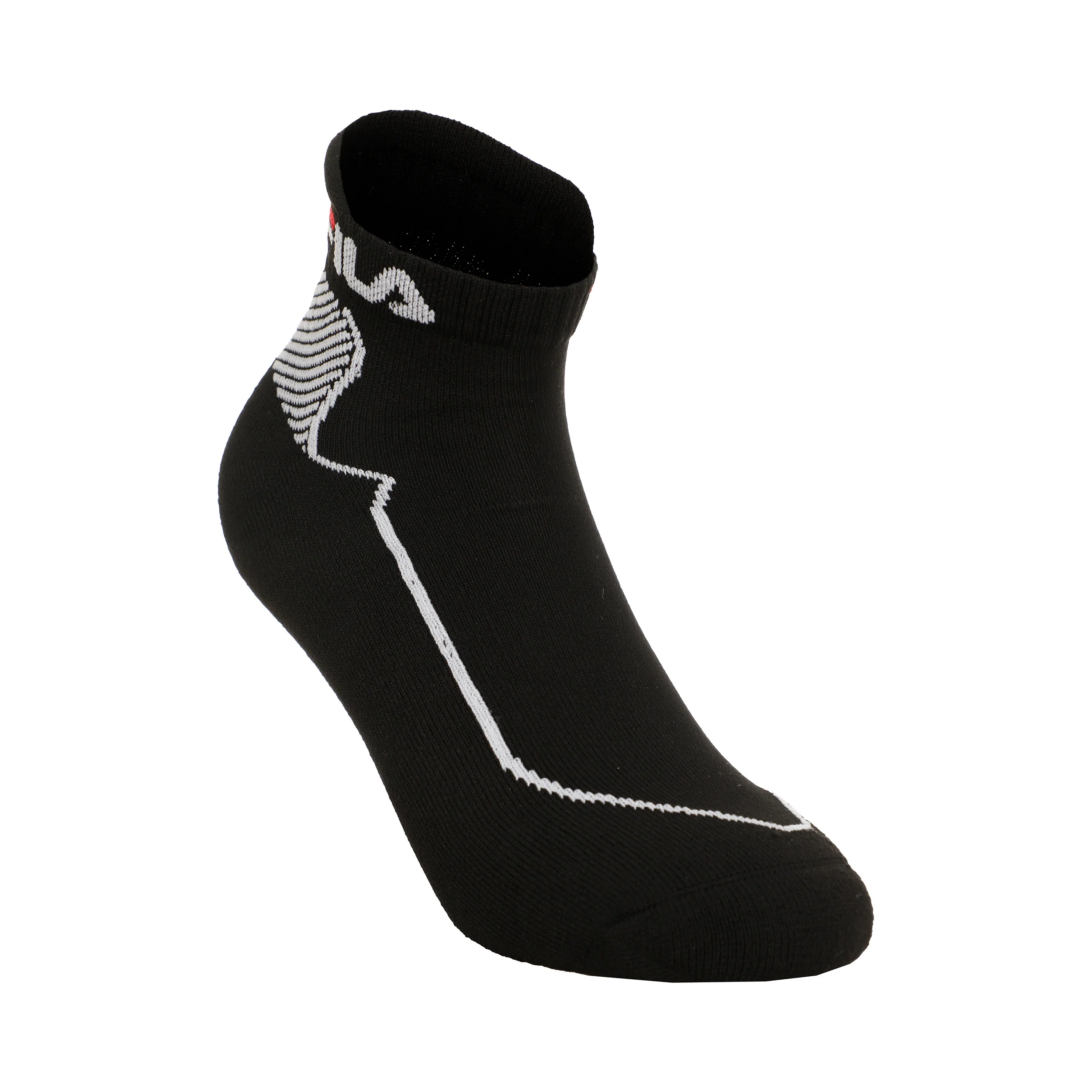 Performance Short Sportsocken-Schwarz,Mehrfarbig