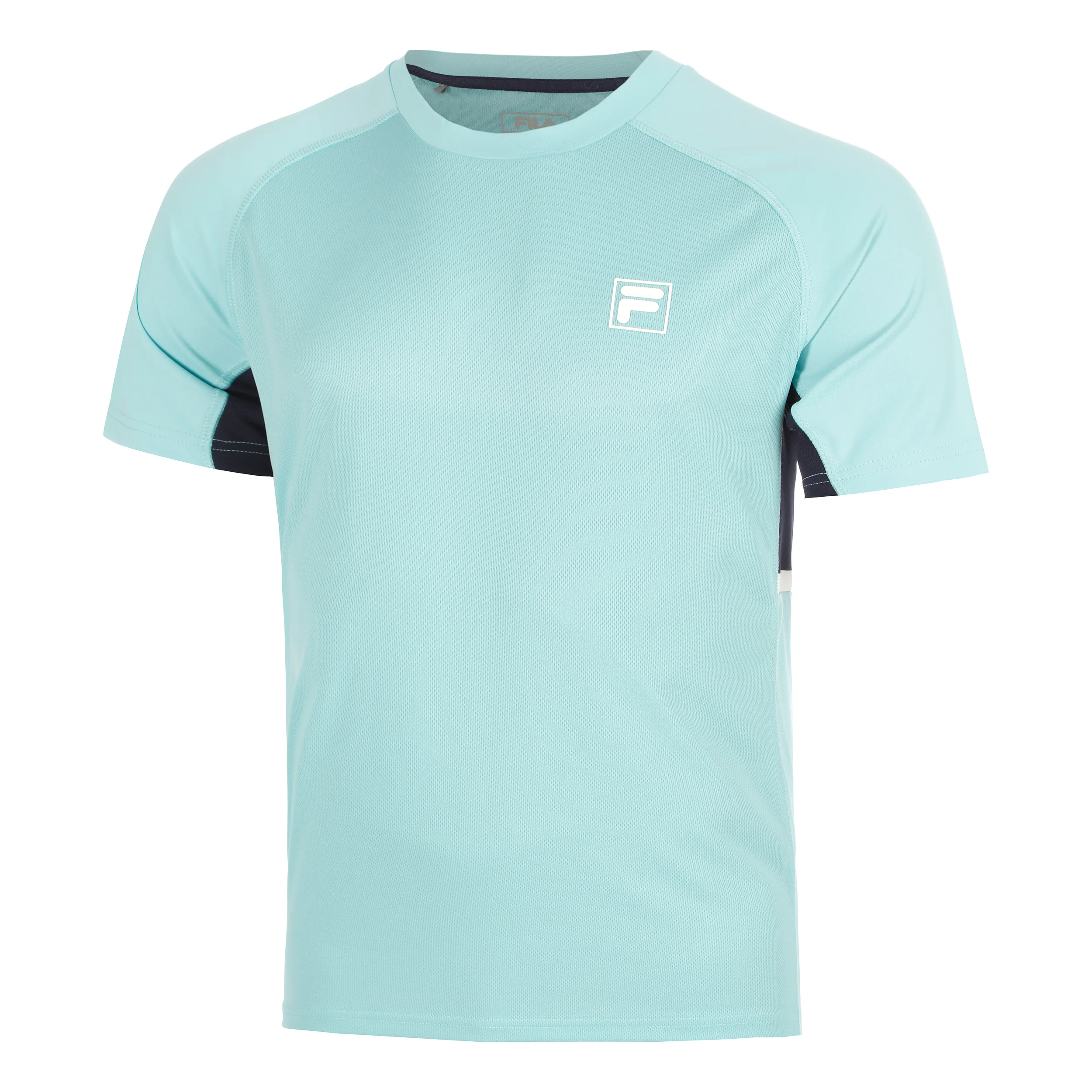 Thilo T-Shirt Herren - mint, dunkelblau