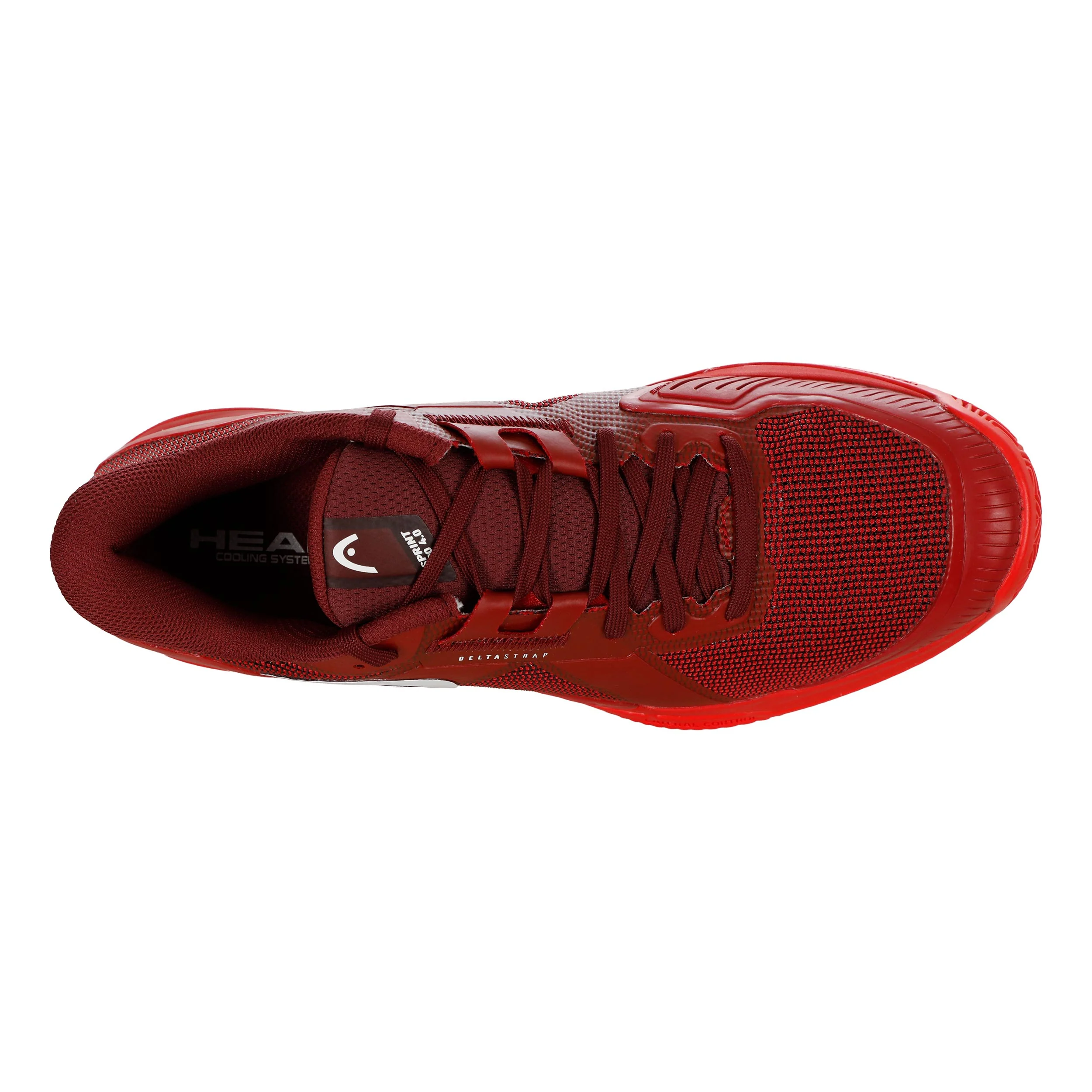 Sprint Pro 4.0 Sandplatzschuh Herren-rot, dunkelrot - Image 3