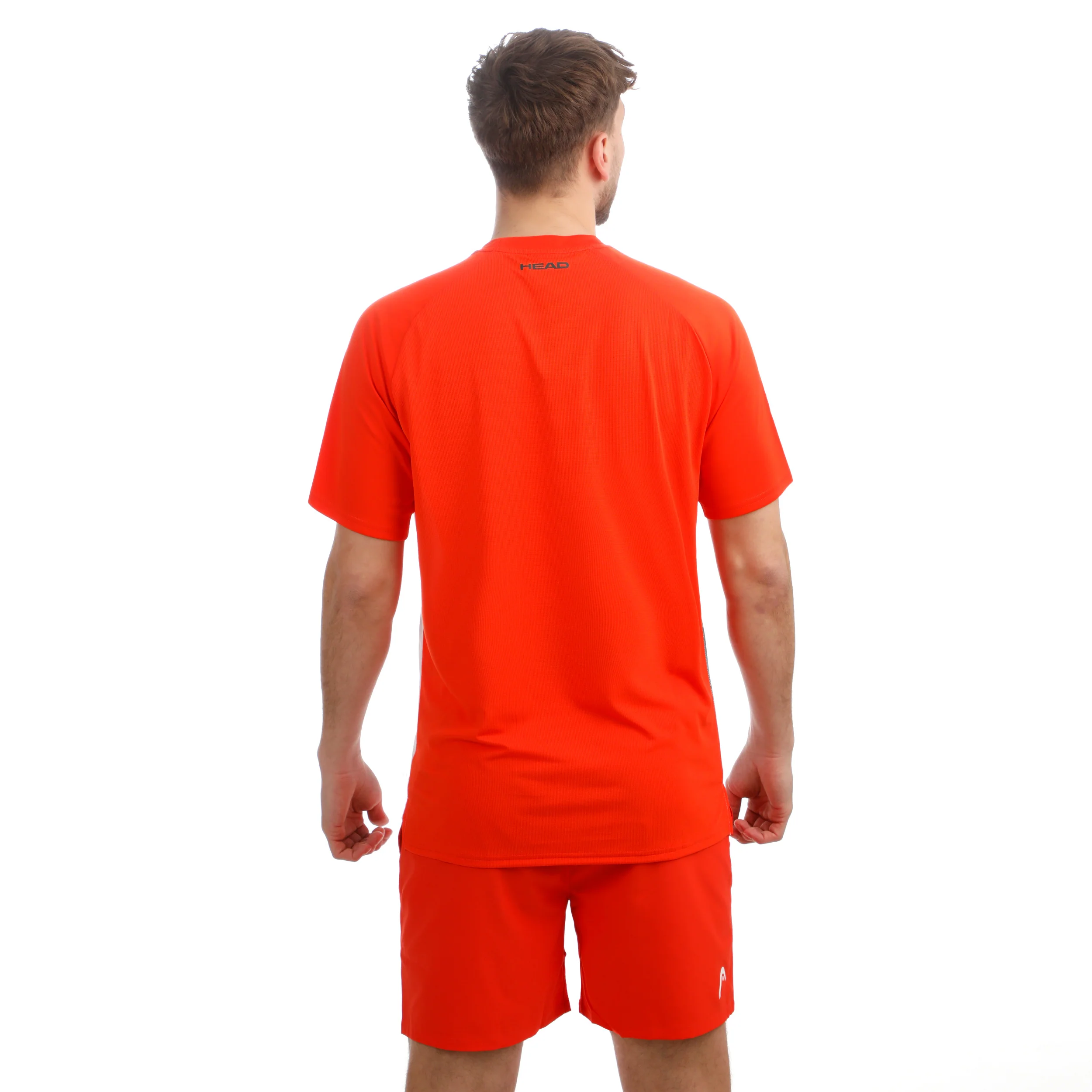 Topspin T-Shirt Herren-rot, weiß - Image 7