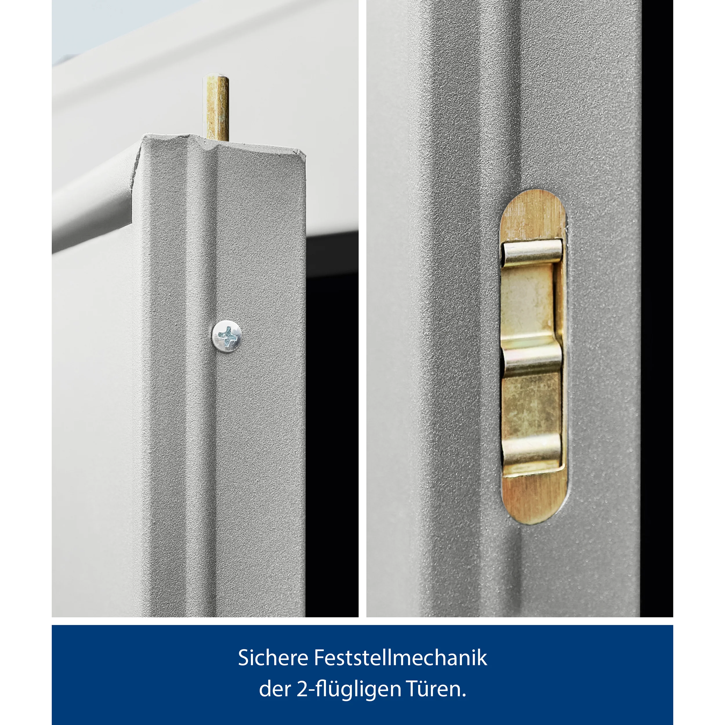 Set Berry Modern-P,Typ 2 Gerätehaus-Weißaluminium - Image 10