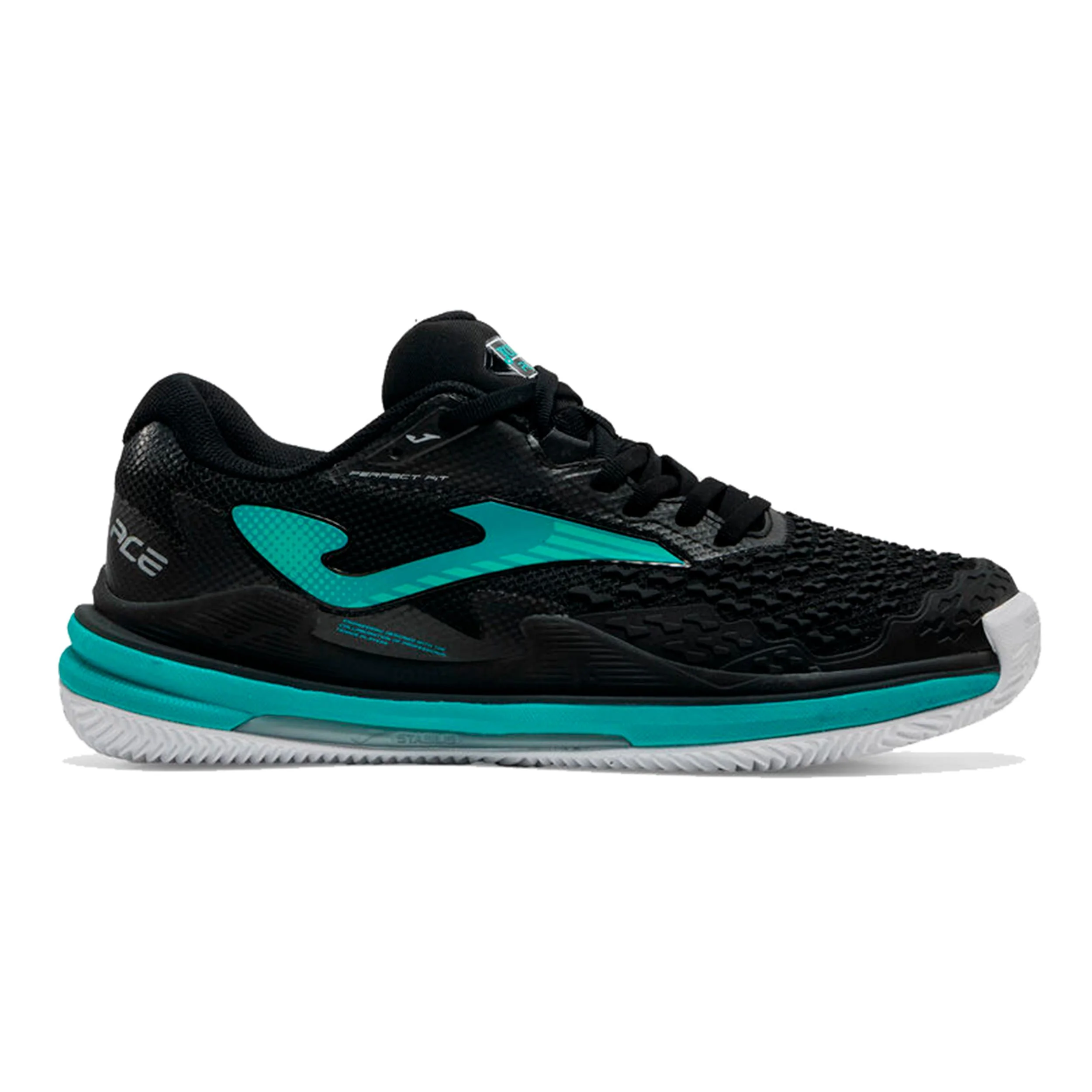 Ace Clay Sandplatzschuh Herren - schwarz