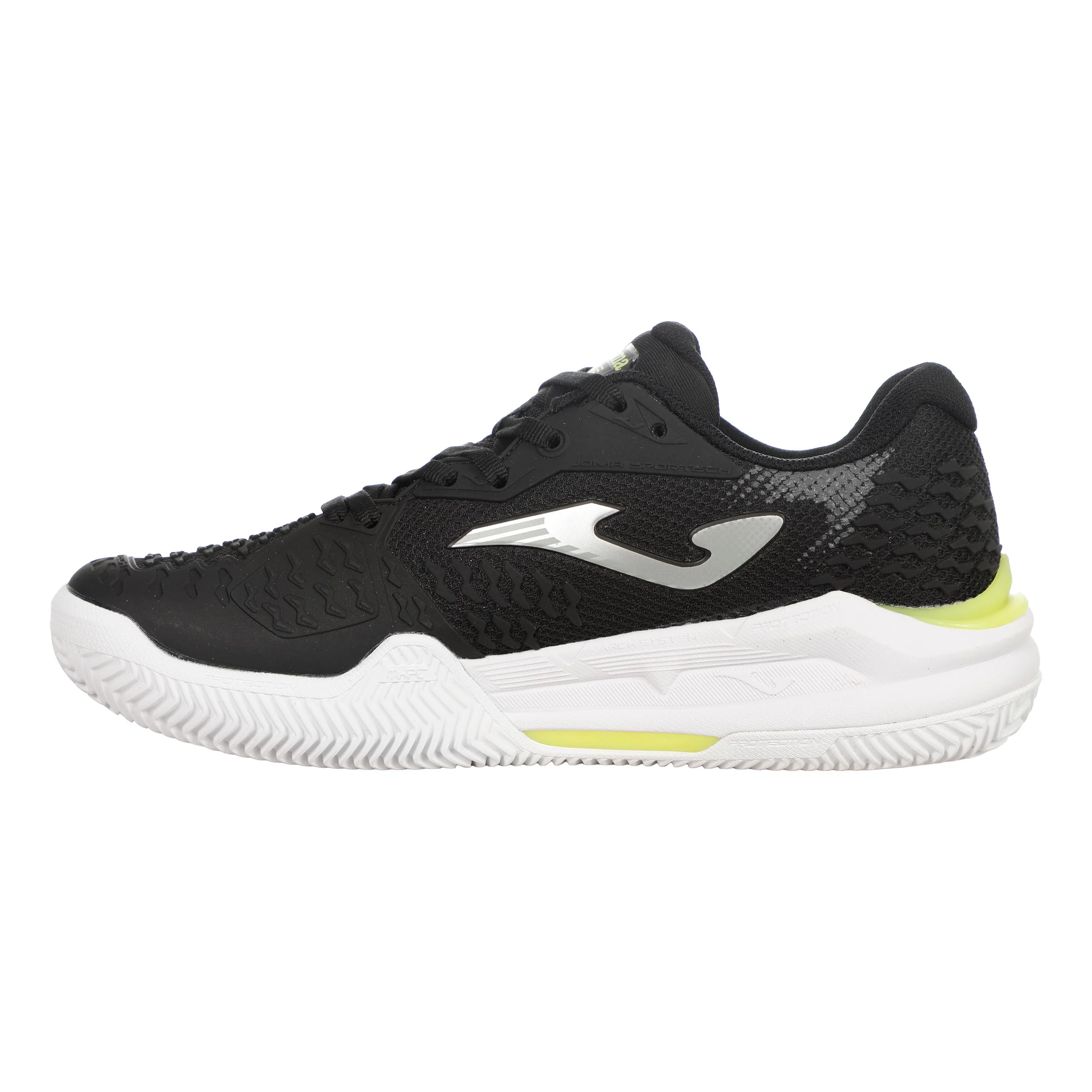 Ace Sandplatzschuh Damen - schwarz, limette - Image 2