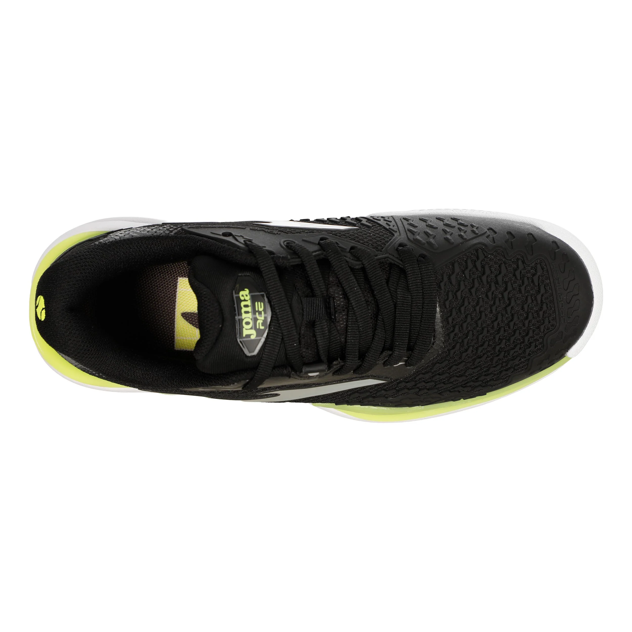 Ace Sandplatzschuh Damen - schwarz, limette - Image 3