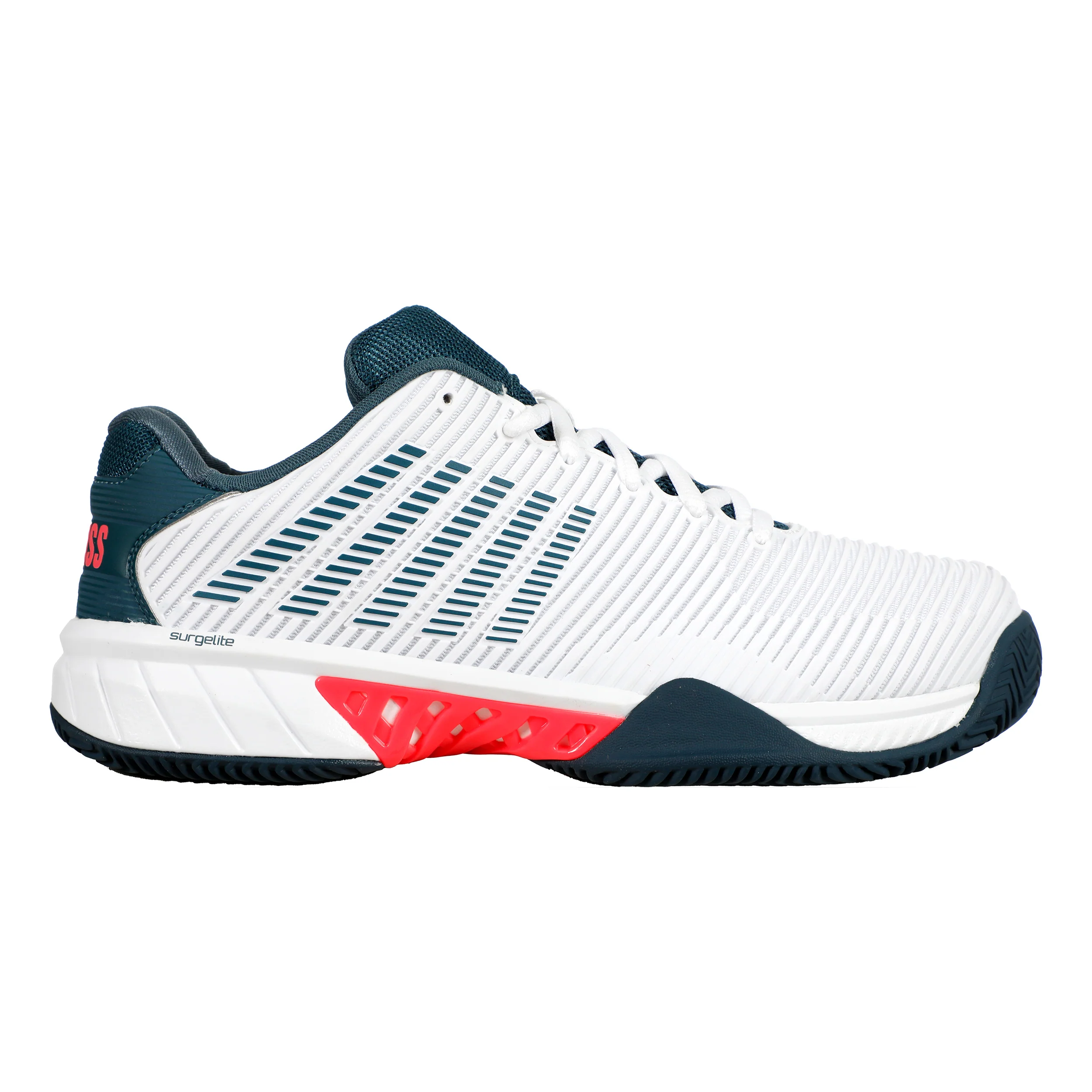 Hypercourt Express 2 Sandplatzschuh Herren-Hellgrau,Dunkelblau