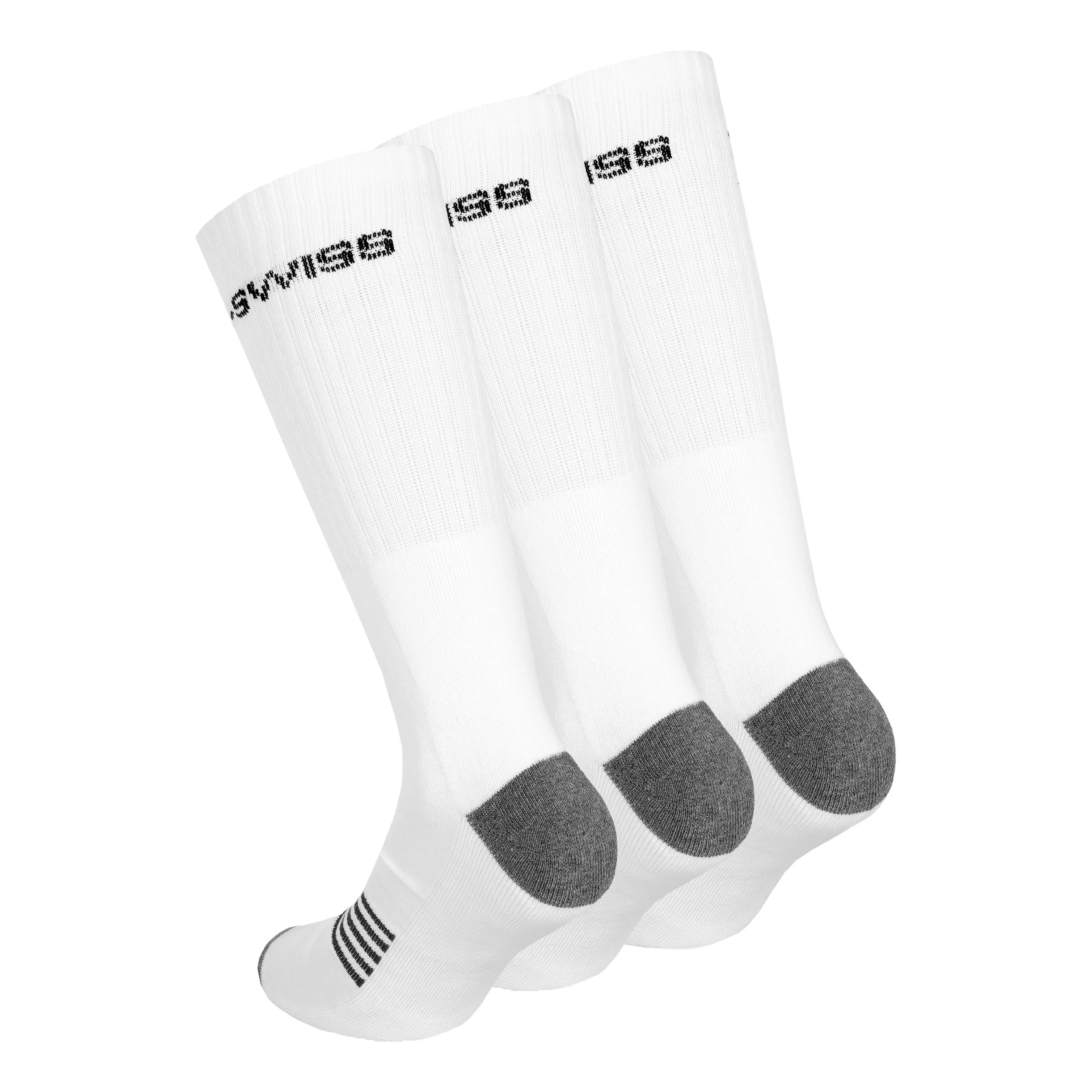 Tennissocken - 3er Pack Unisex-weiß, schwarz - Image 2