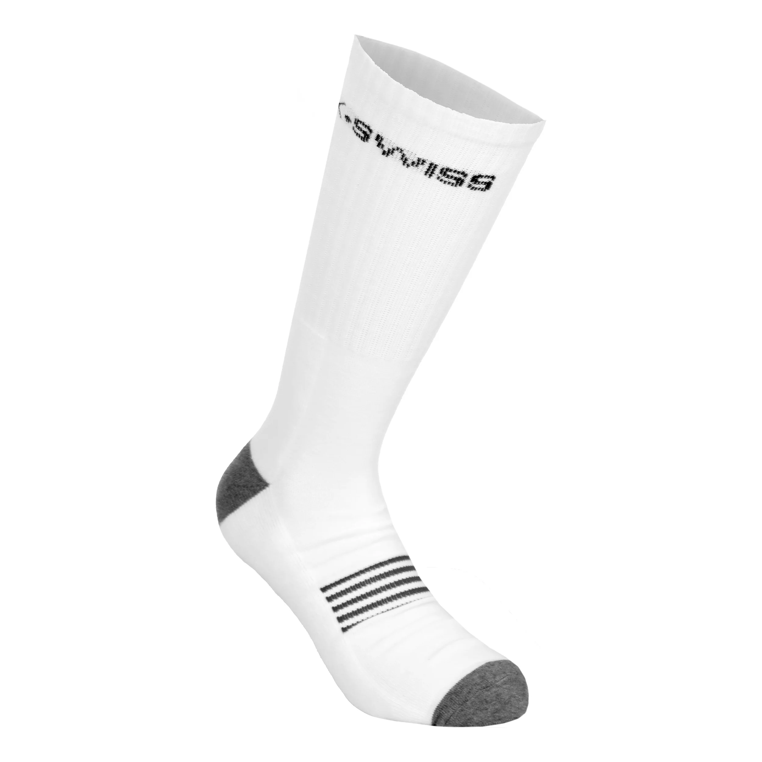 Tennissocken - 3er Pack Unisex-weiß, schwarz - Image 3