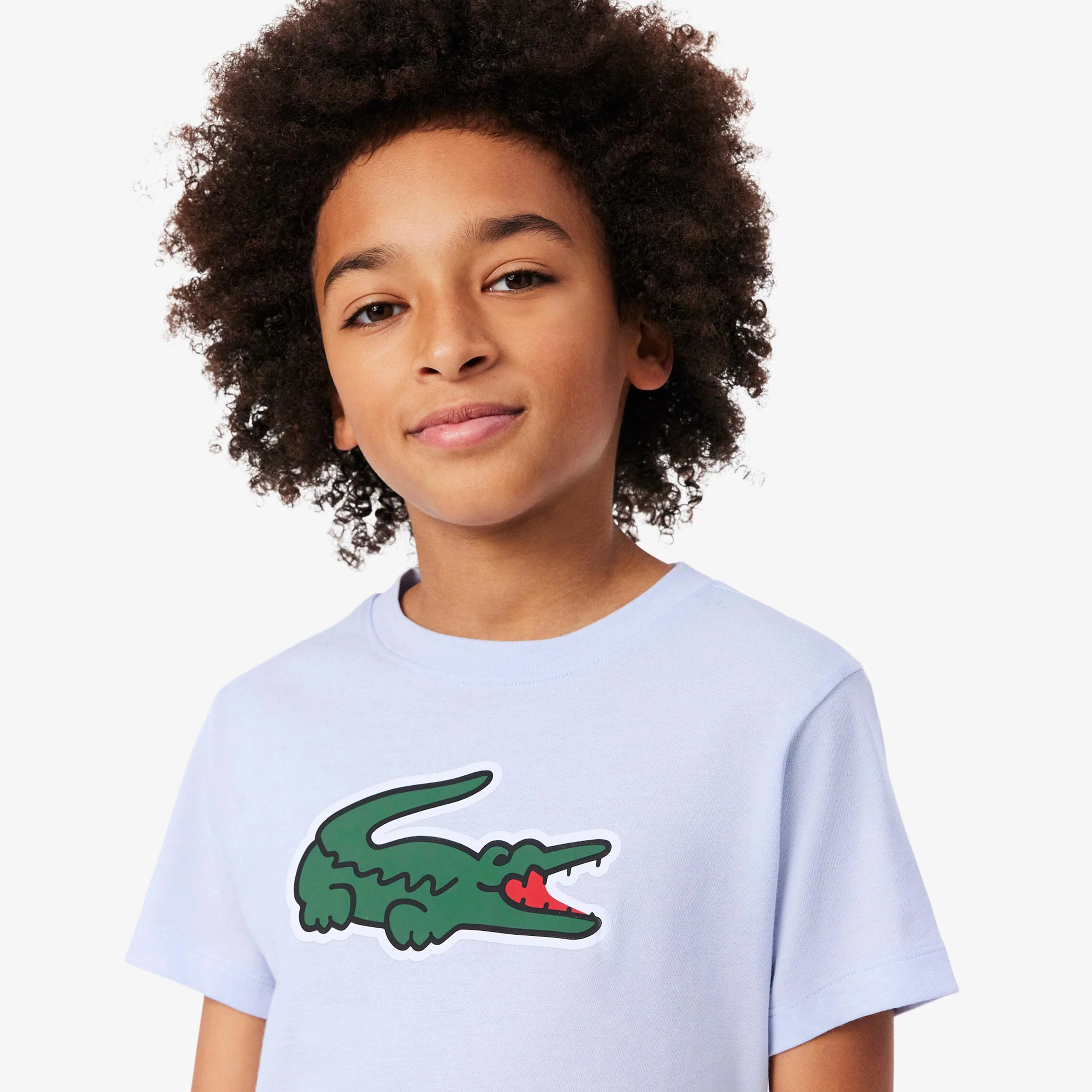 T-Shirt Kinder - hellblau, grün - Image 3