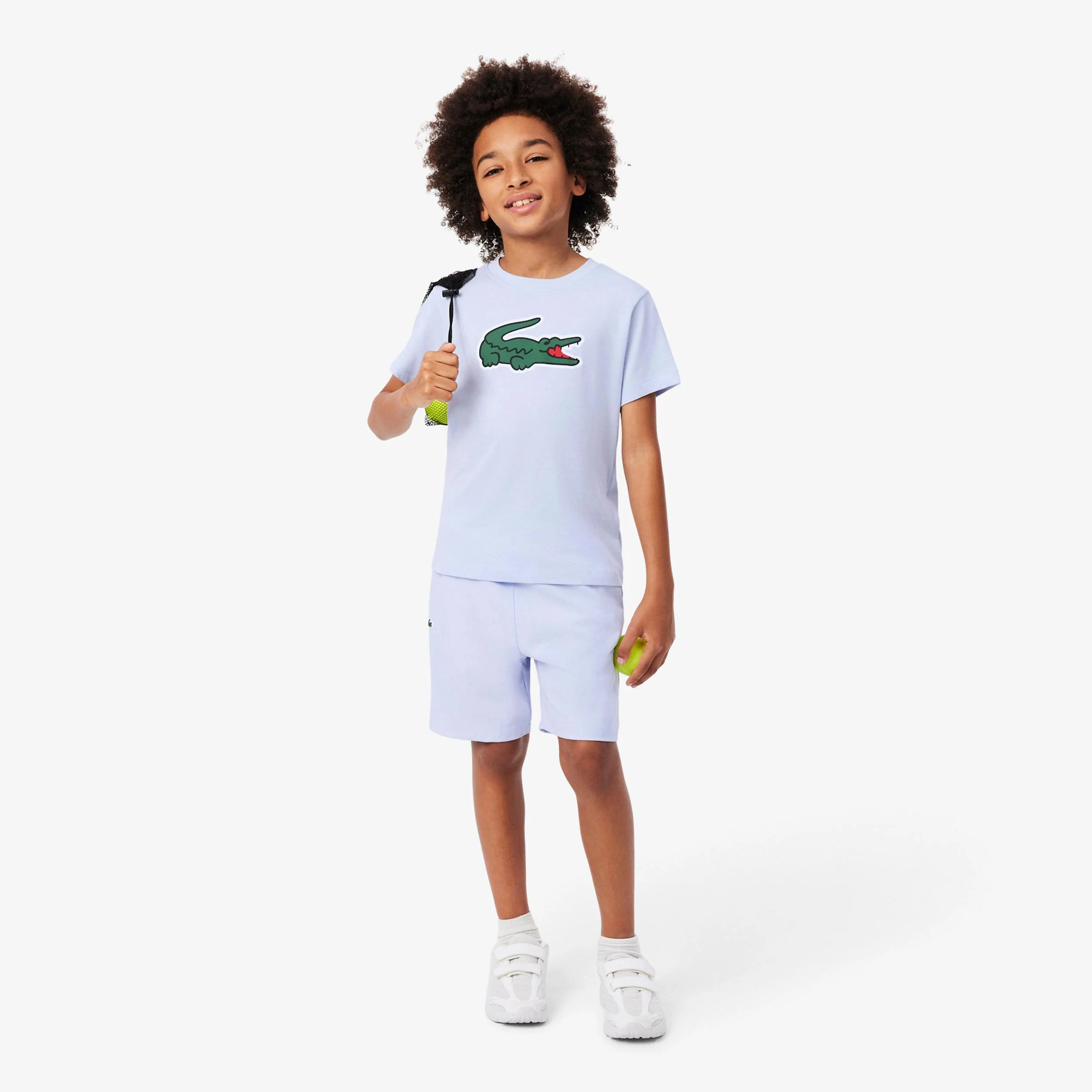 T-Shirt Kinder - hellblau, grün - Image 4
