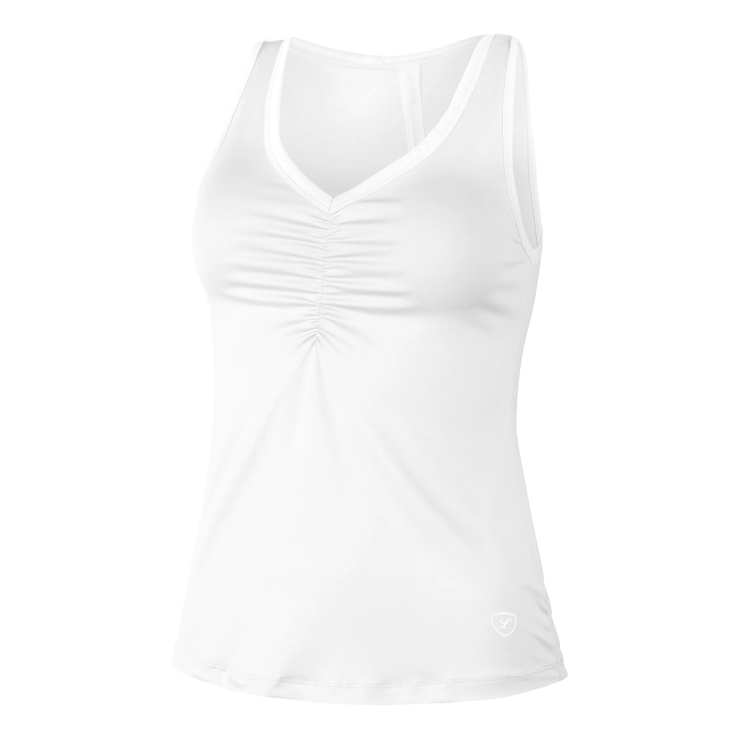 Bubble Tank-Top Damen - weiß