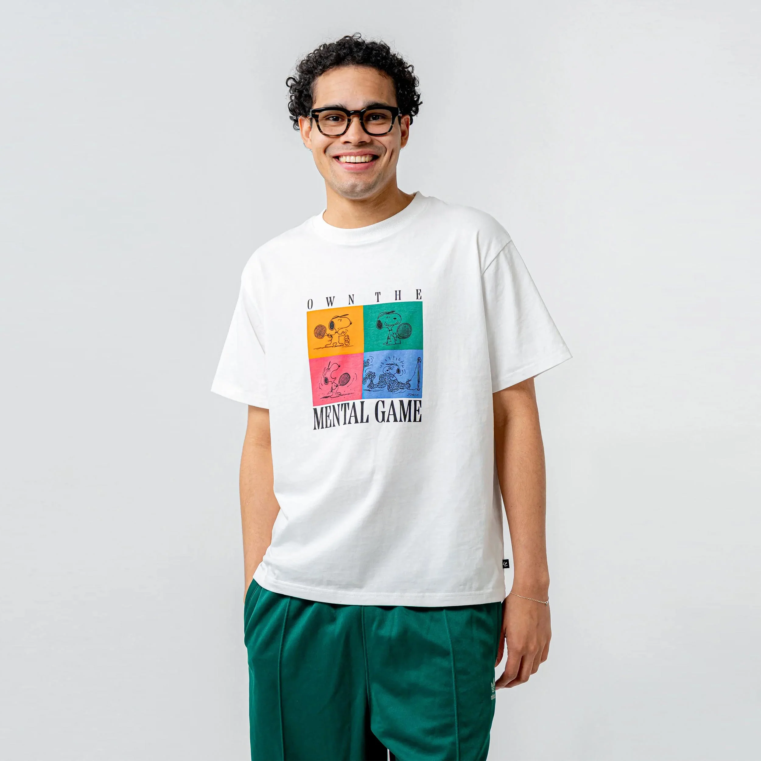 Snoopy Mental Game – '89 Band T-Shirt Unisex - weiß