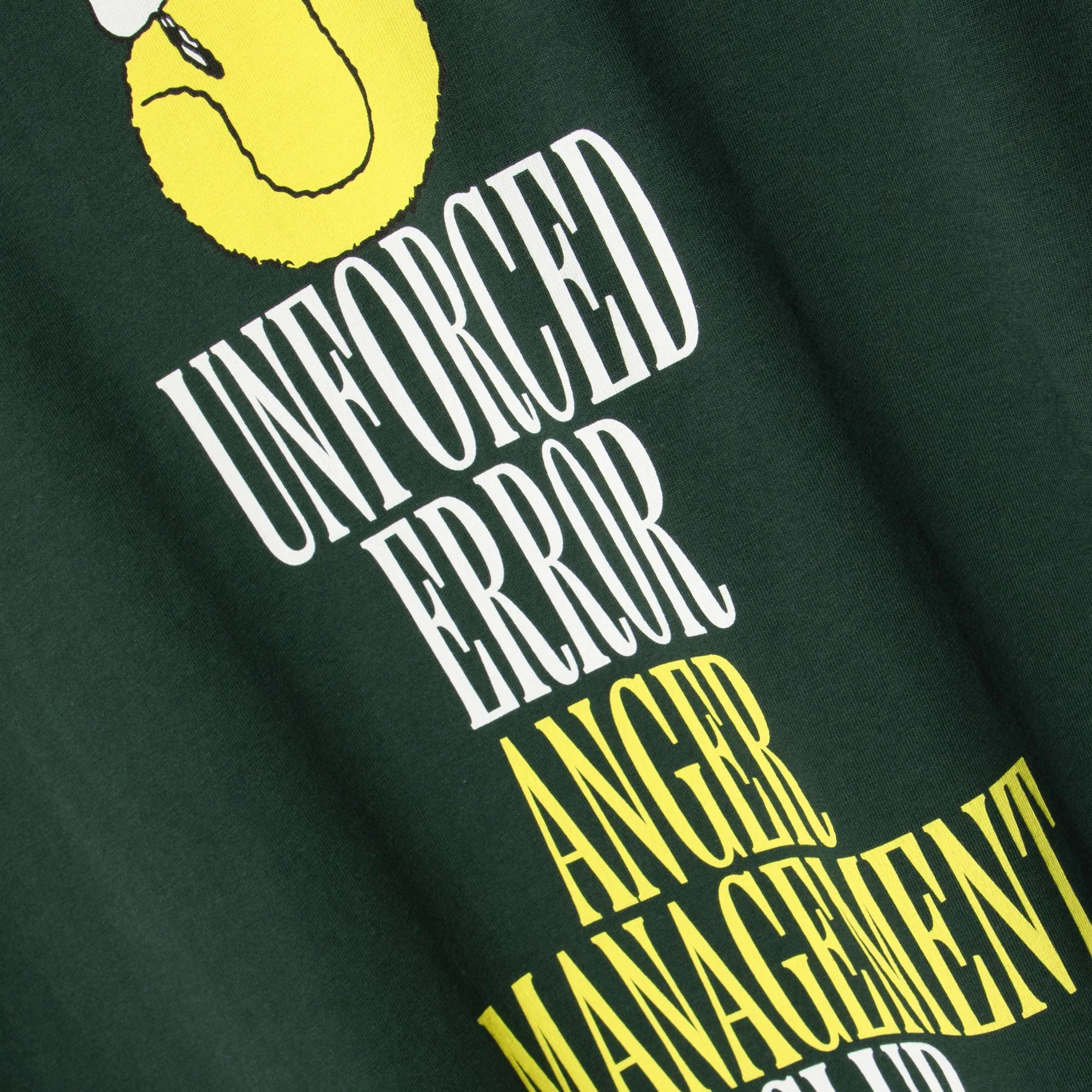 Snoopy Unforced Error – '89 Band T-Shirt Unisex - dunkelgrün - Image 5