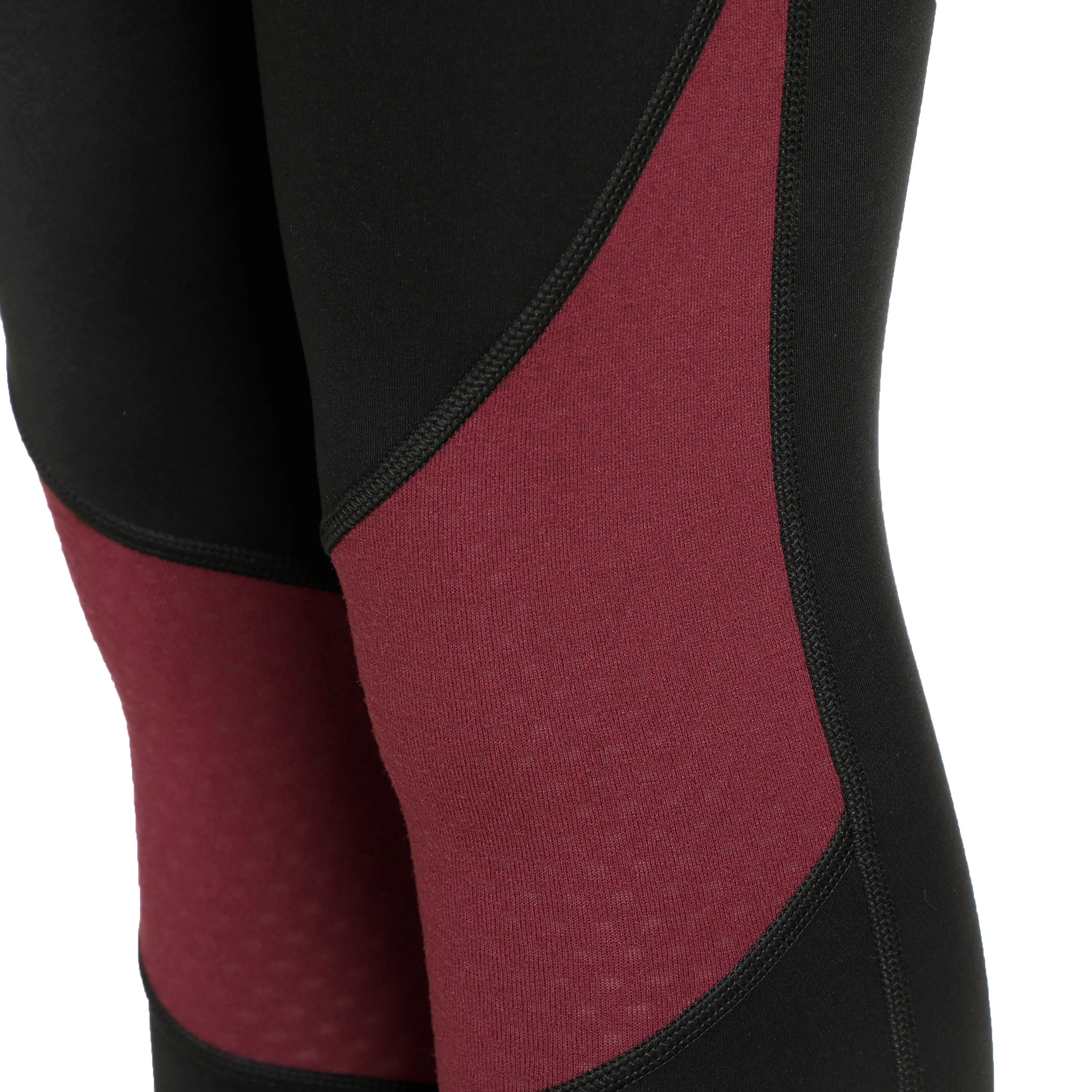 Warmalite Lauftight Damen-Schwarz,Rot - Image 4