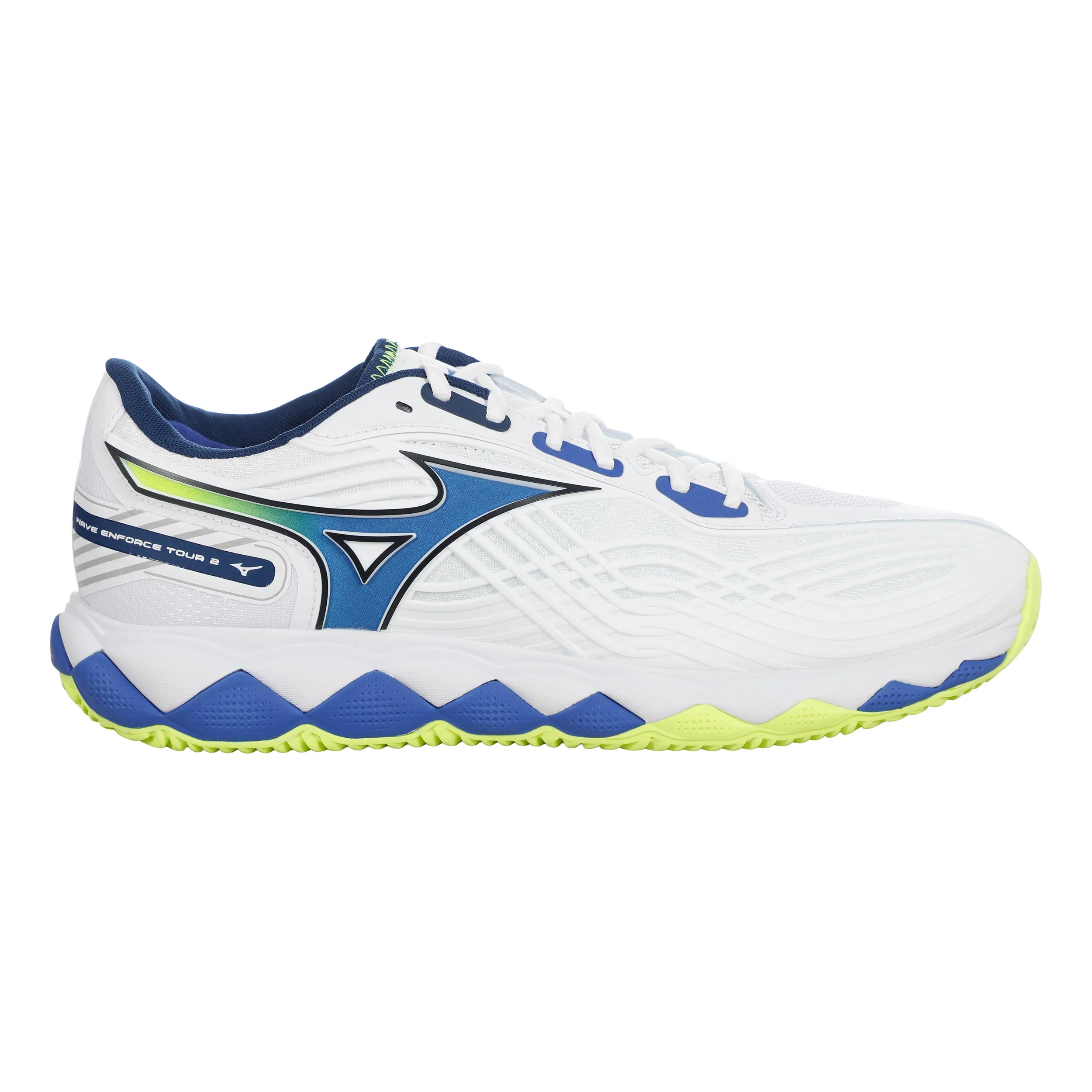 Wave Enforce Tour 2 Sandplatzschuh Herren - weiß, blau