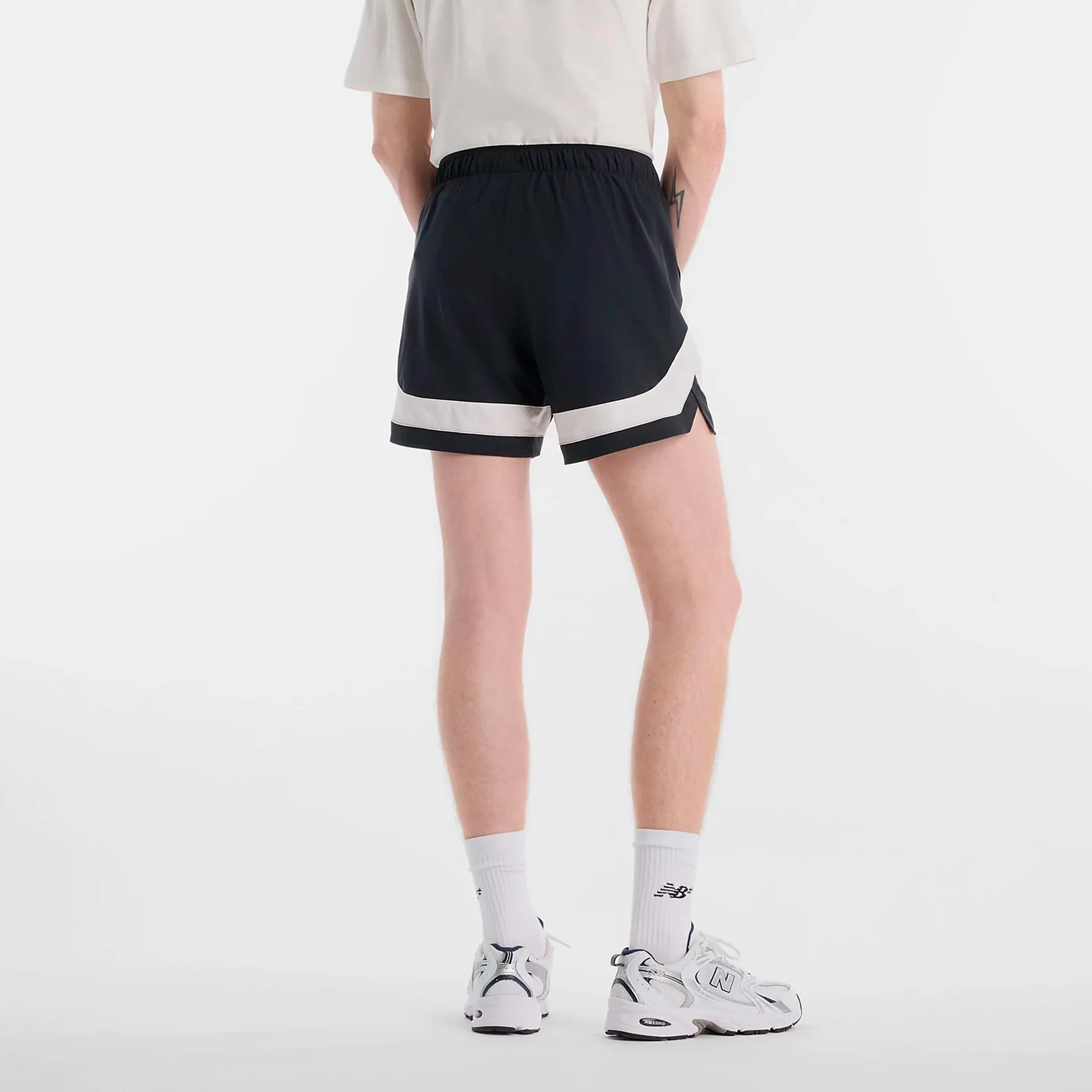 Tournament Novelty Shorts Herren-schwarz, weiß - Image 2