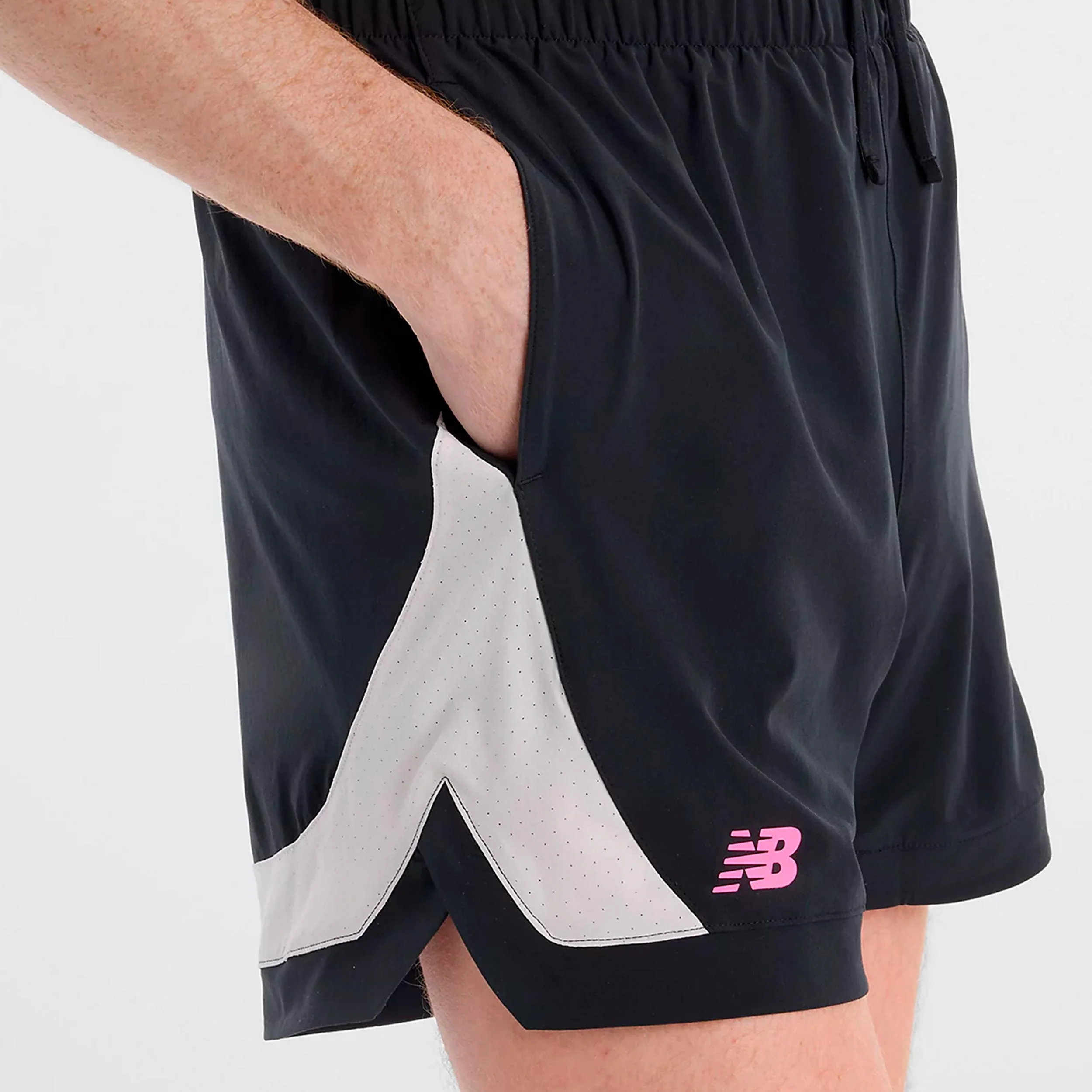 Tournament Novelty Shorts Herren-schwarz, weiß - Image 4