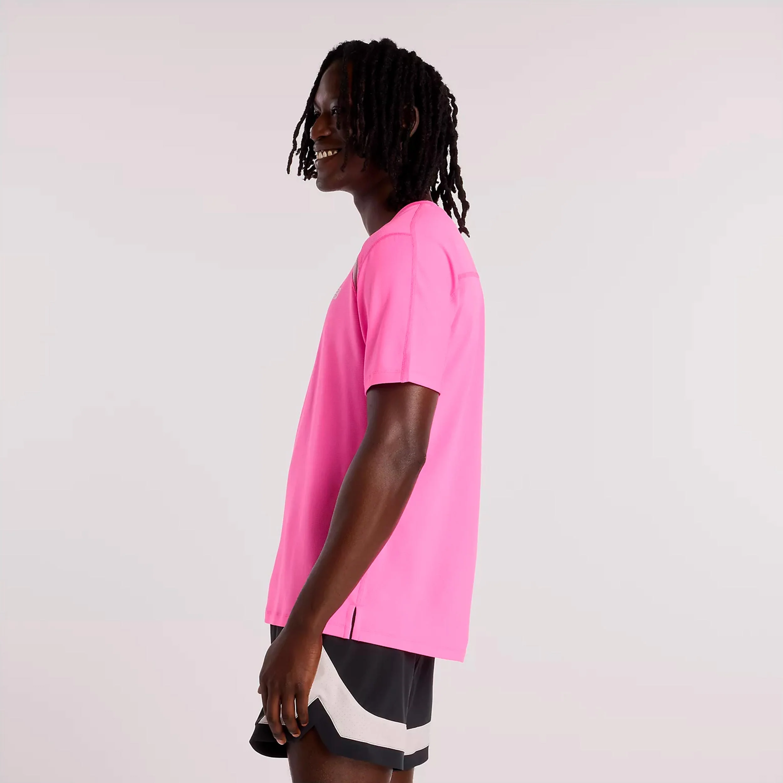 Tournament Novelty T-Shirt Herren-pink, weiß - Image 4