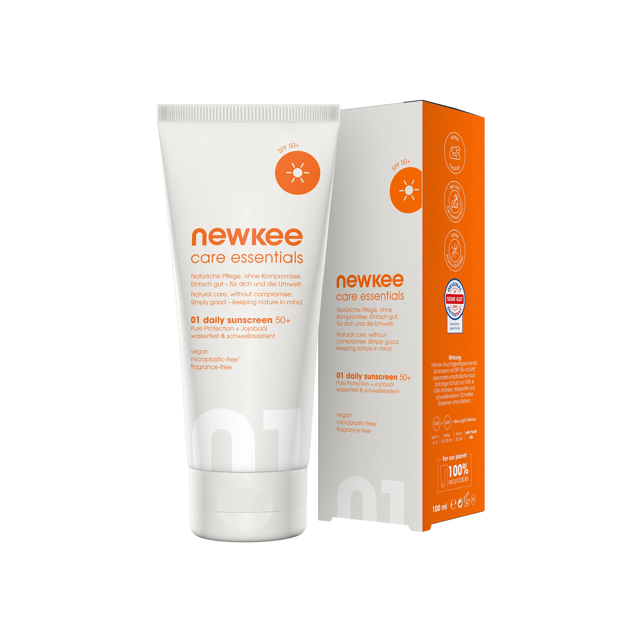 daily sunscreen 50+ Kosmetik - weiß, orange - Image 2
