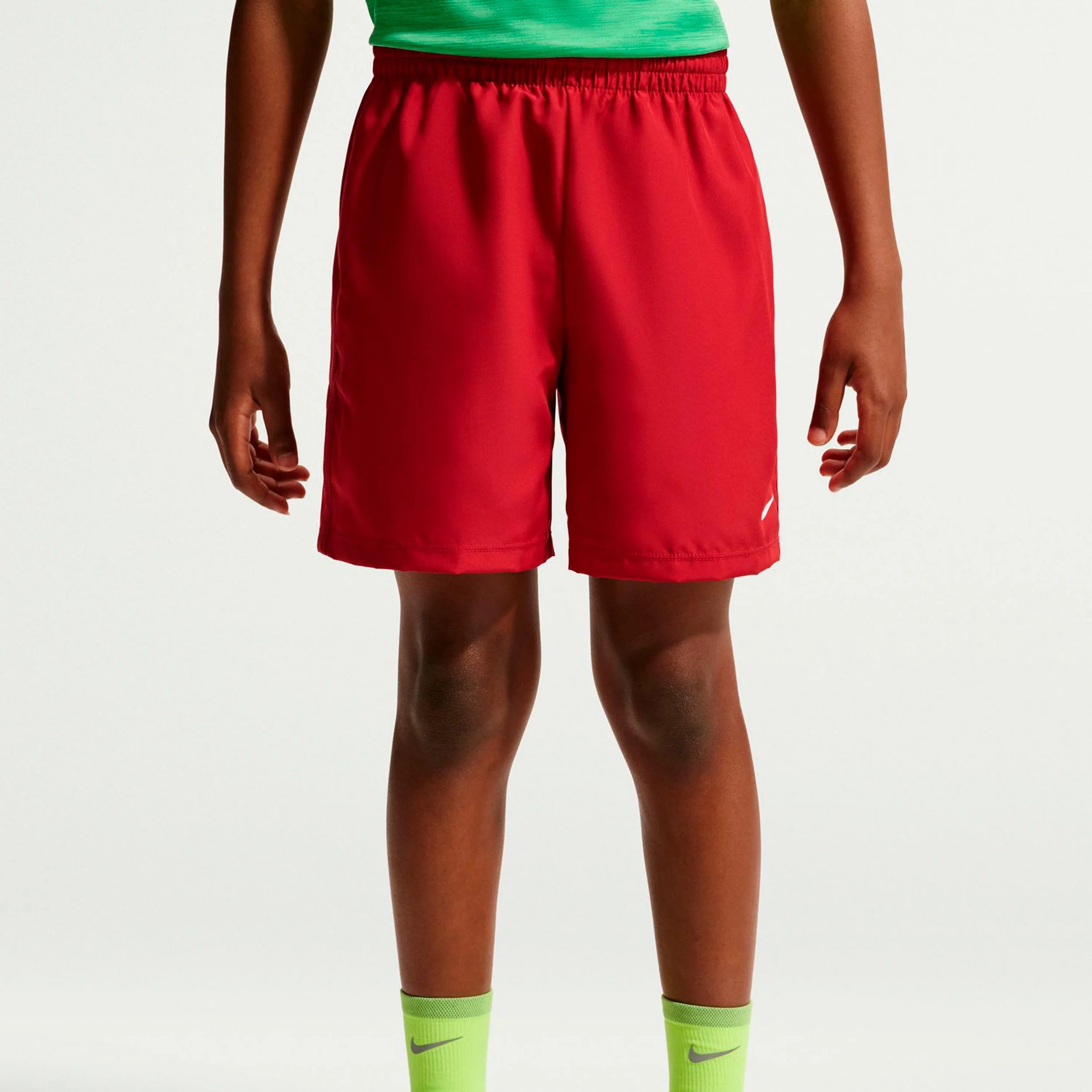 Big Shorts Kinder - rot, weiß