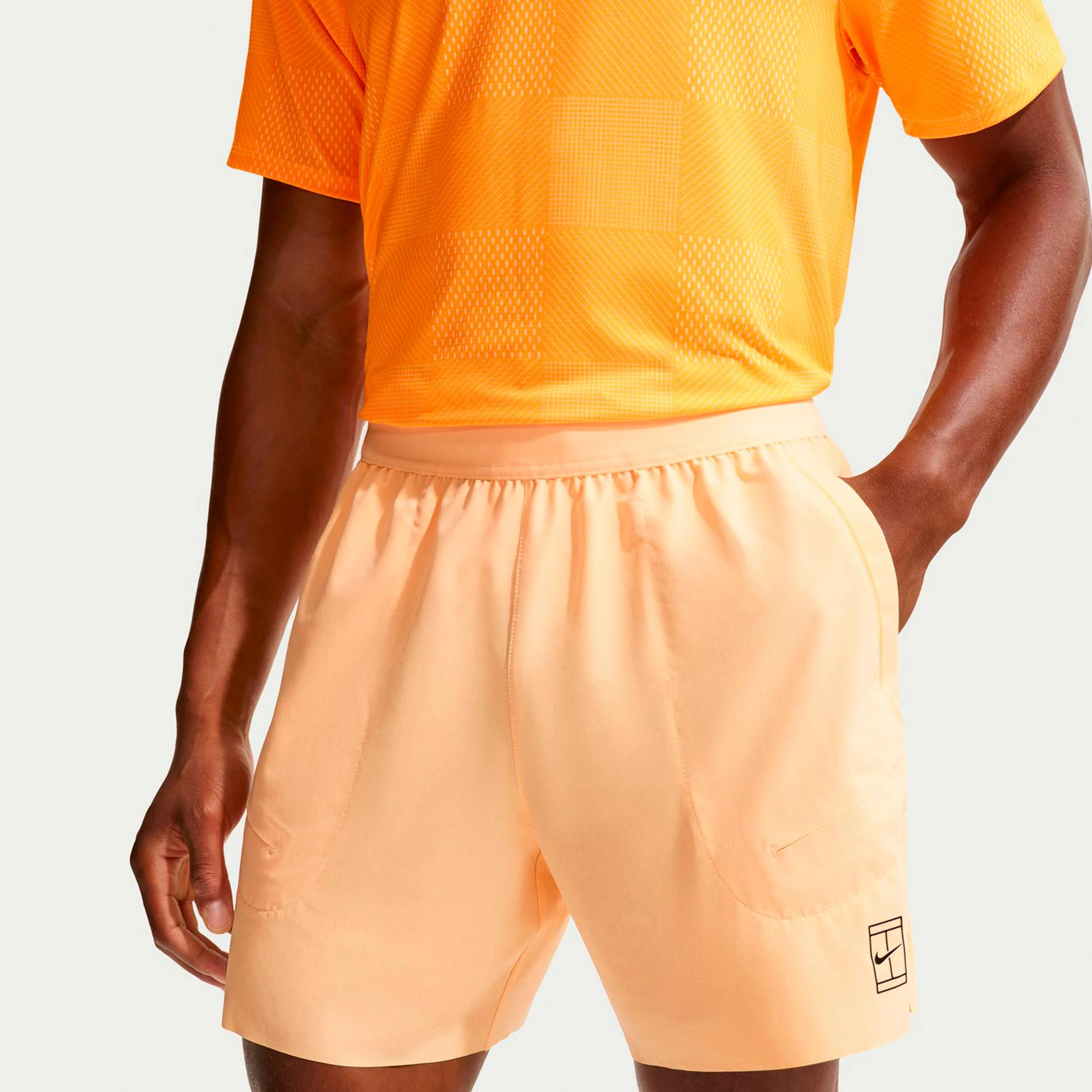 Carlos Alcaraz Court Dri-FIT Advantage 6in Shorts Herren-gelb