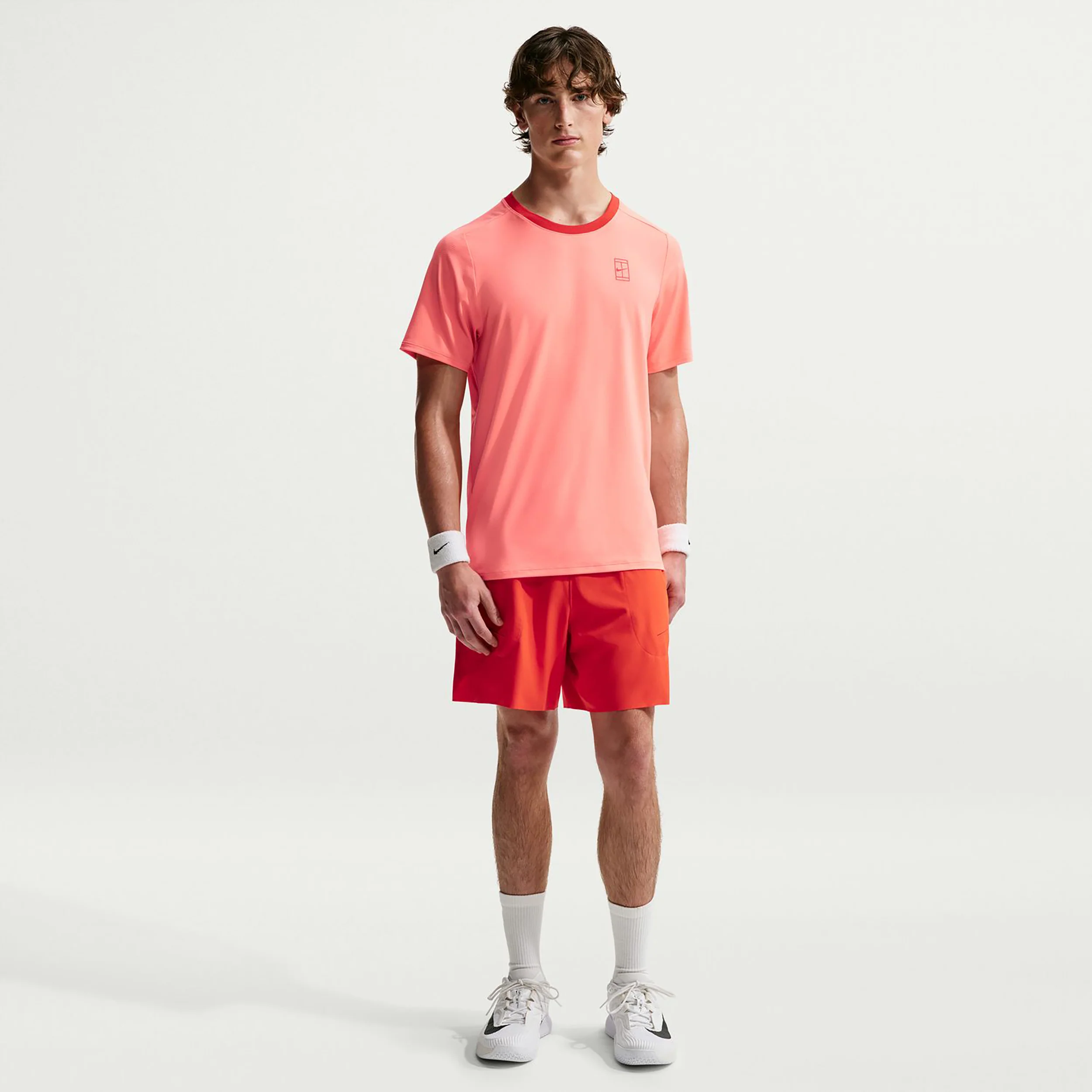 Carlos Alcaraz Court Dri-FIT Advantage 6in Shorts Herren - koralle - Image 3