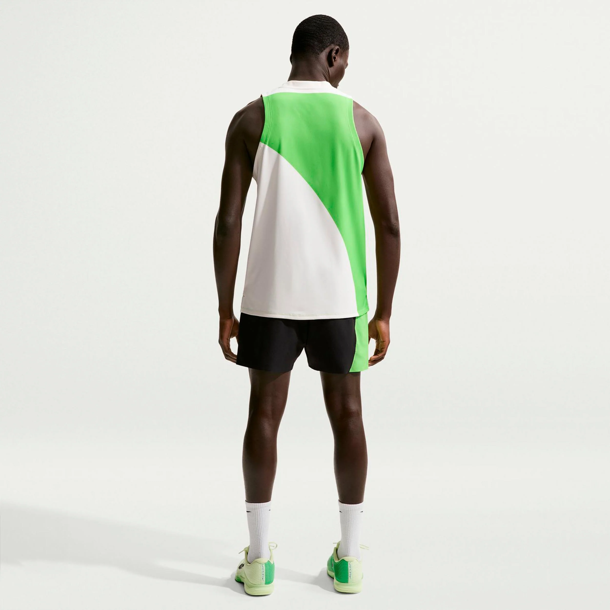 Carlos Alcaraz Court Dri-Fit Advantage Slam Tank-Top Herren-grün, weiß - Image 3