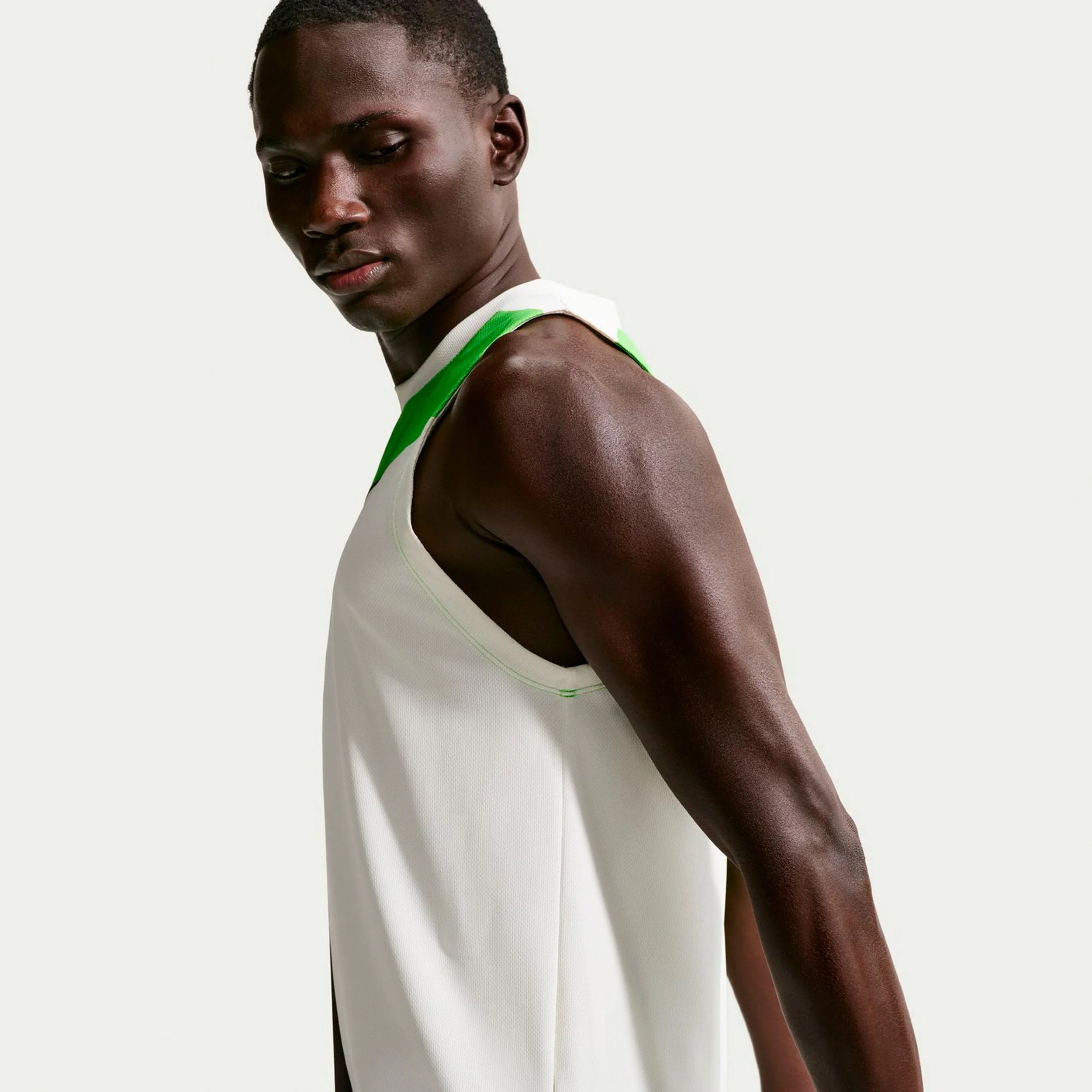 Carlos Alcaraz Court Dri-Fit Advantage Slam Tank-Top Herren-grün, weiß - Image 4
