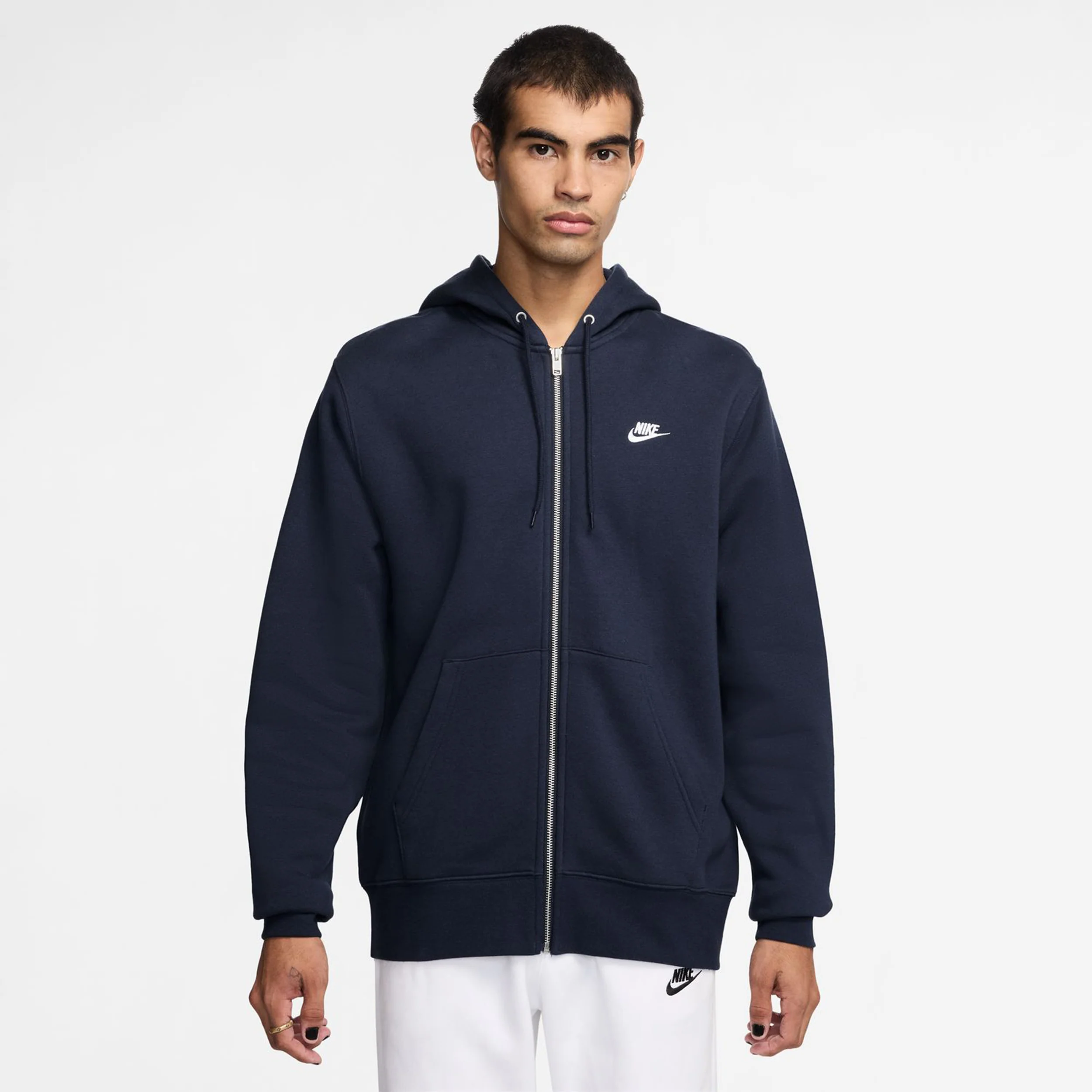 Club Bb Full-Zip Sweatjacke Herren - dunkelblau