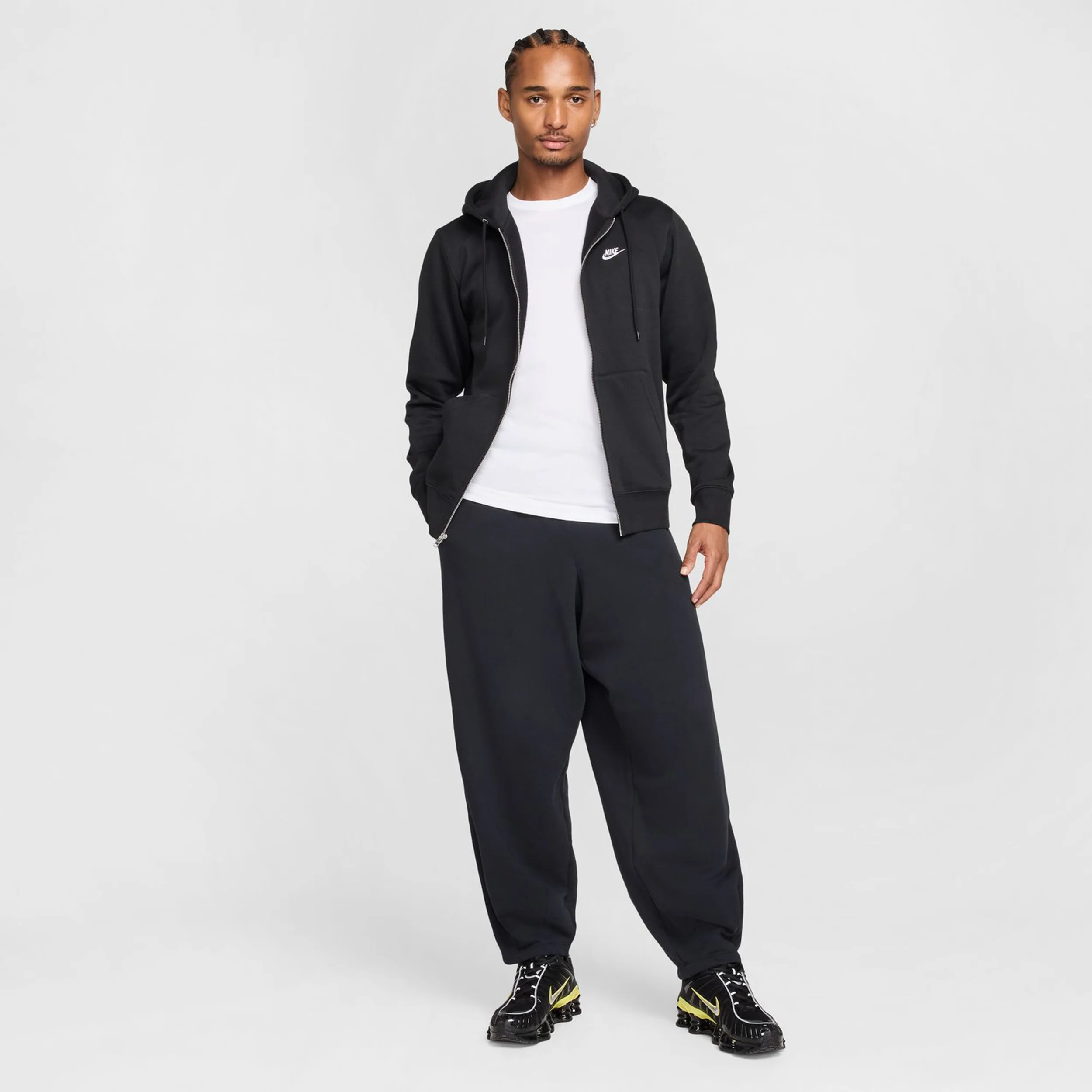 Club Bb Full-Zip Sweatjacke Herren - schwarz - Image 6