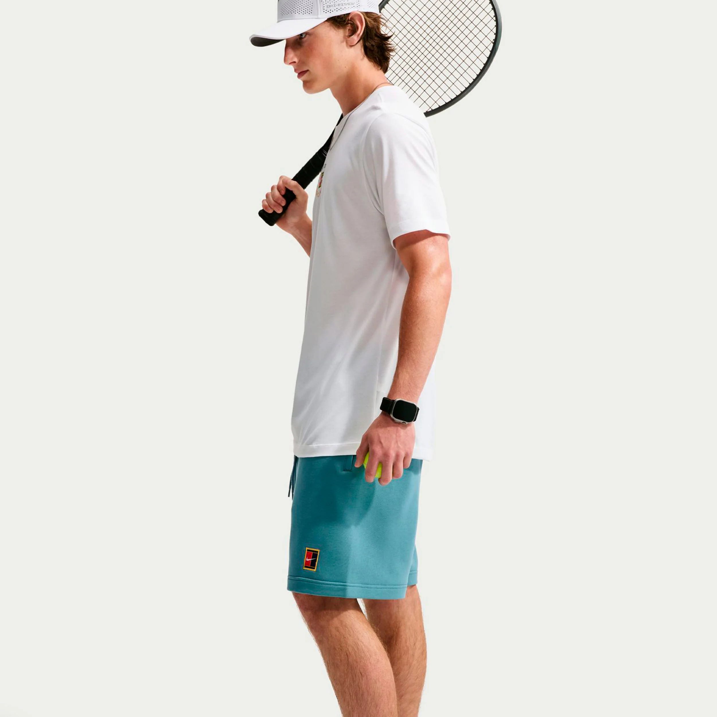 Court Dri-Fit Heritage Fleece Shorts Herren - petrol - Image 4