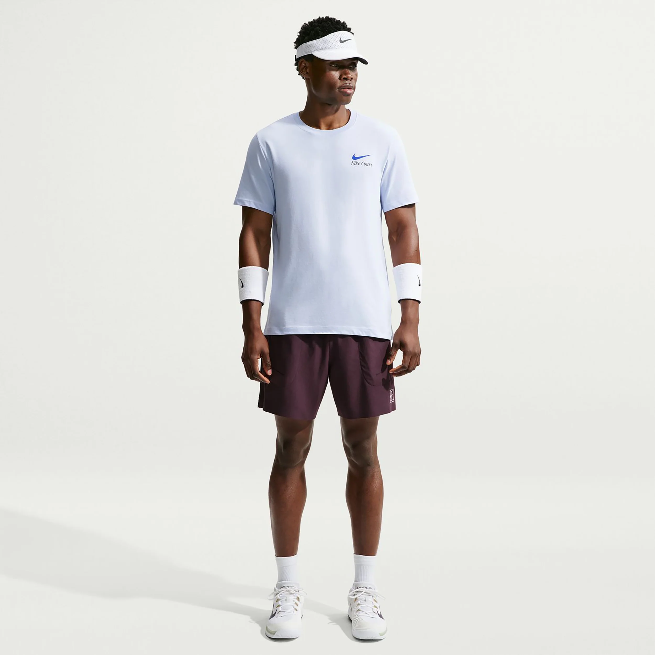 Court Dri-Fit T-Shirt Herren - flieder
