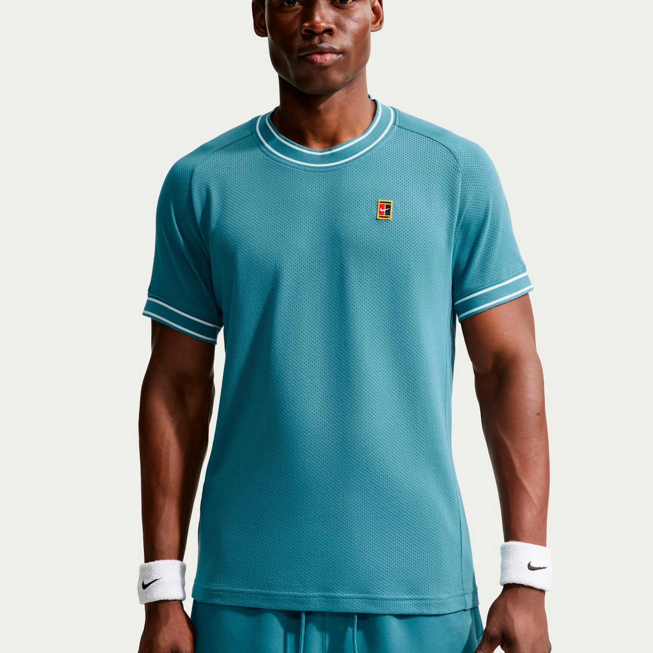 Court Heritage T-Shirt Herren - petrol
