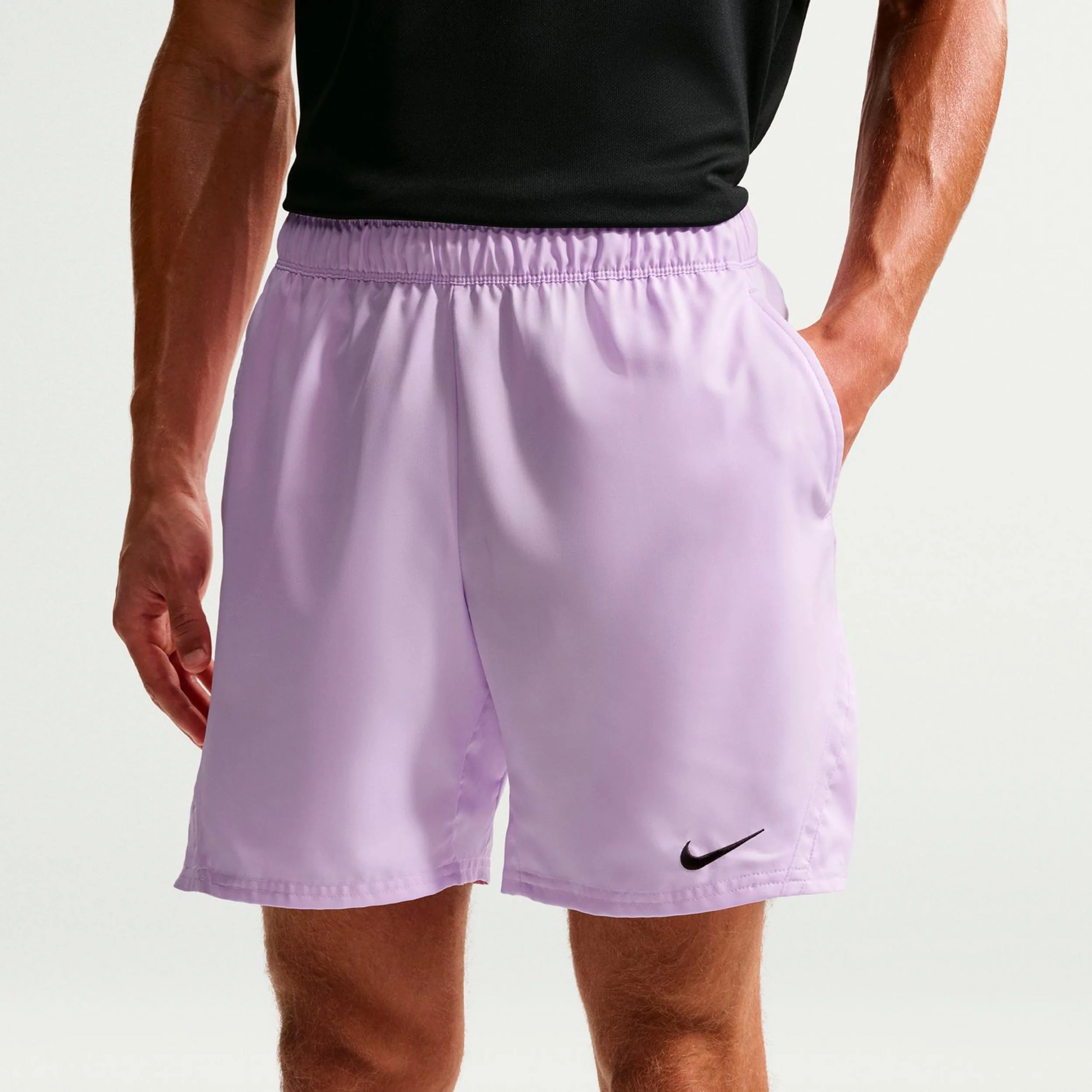 Court Victory Dri-Fit 7in Shorts Herren - flieder, schwarz