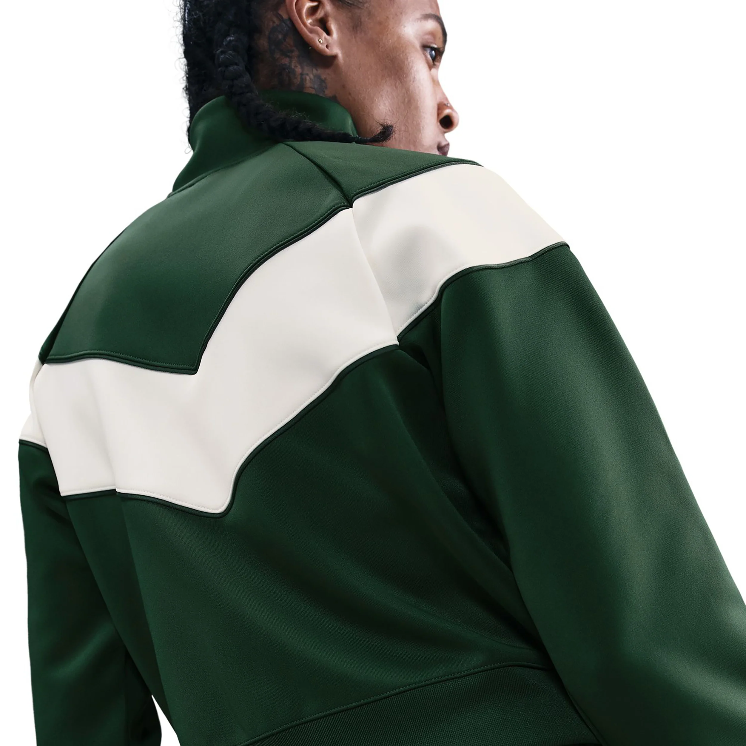 Courtly Knit Heritage Trainingsjacke Damen-dunkelgrün - Image 4