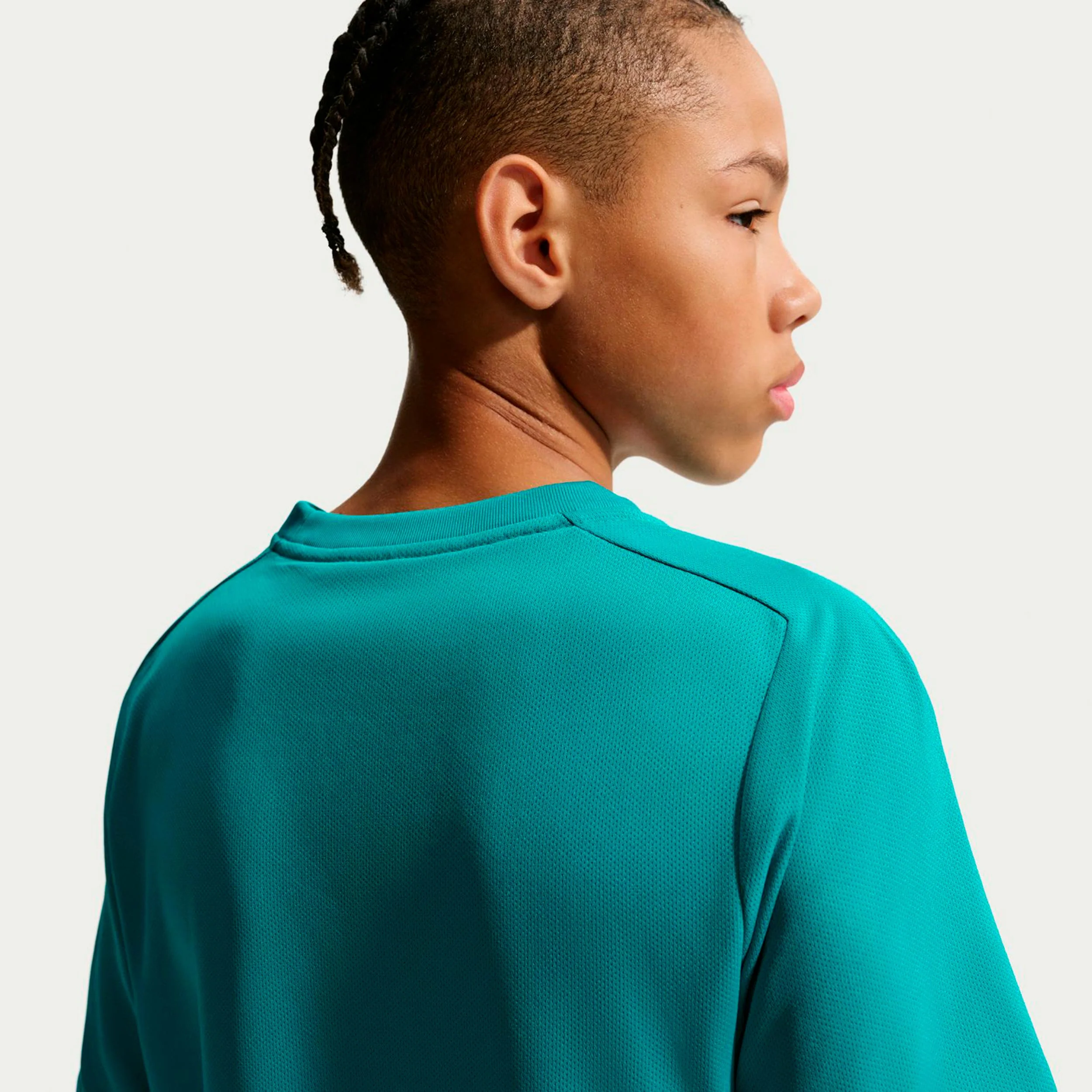 Dri-Fit Multi  T-Shirt Kinder - petrol, weiß - Image 4