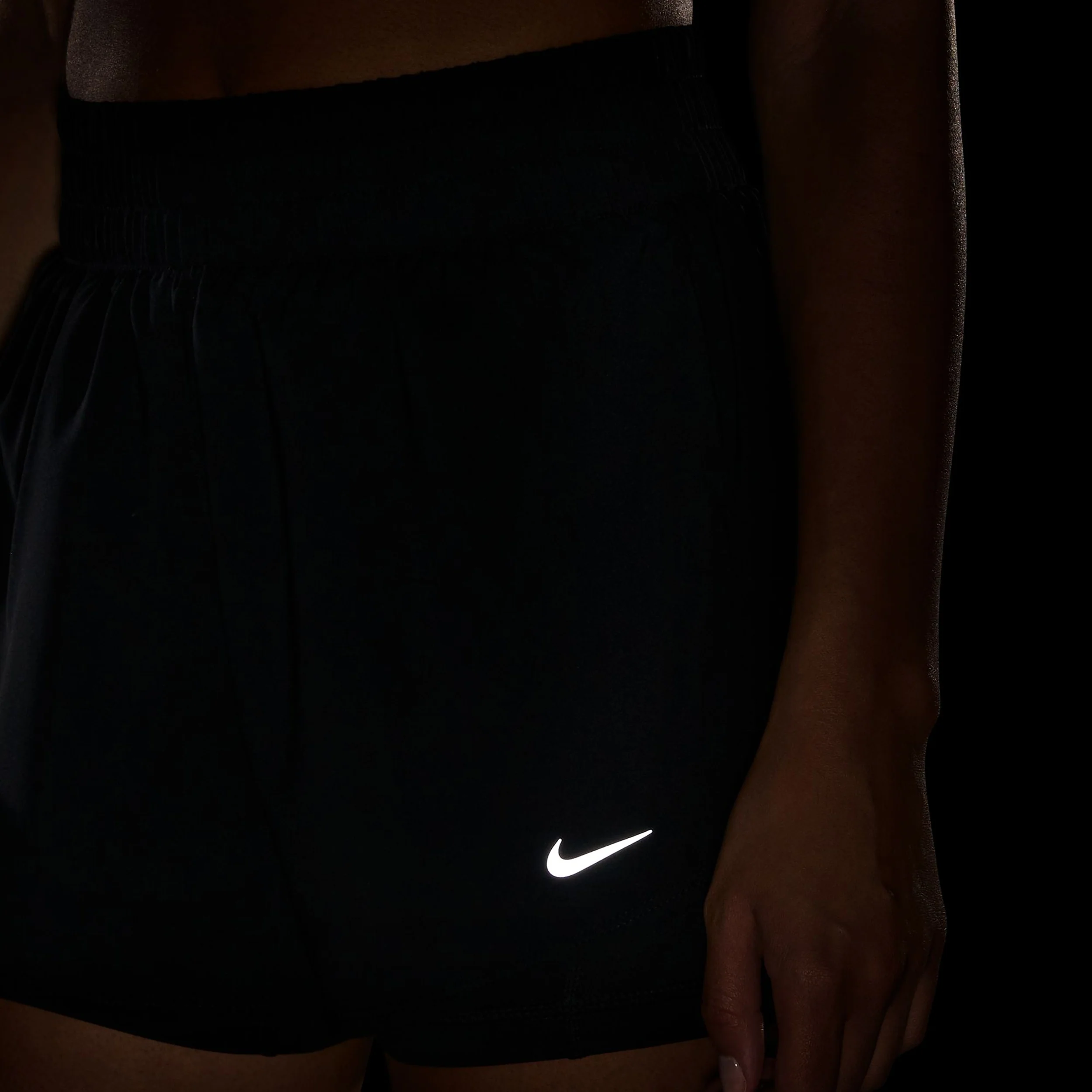 Dri-Fit One High Rise 2in1 3in Shorts Damen - schwarz - Image 11