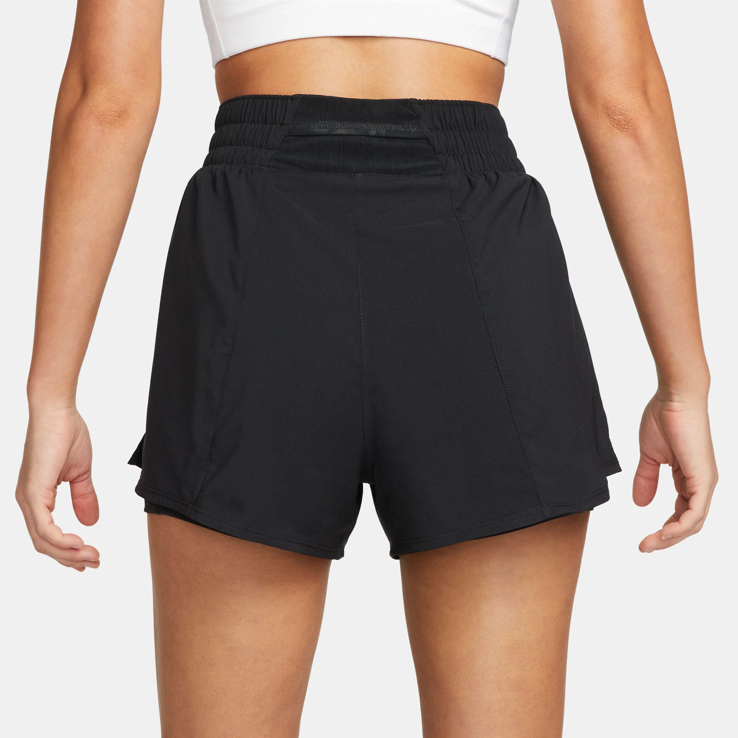 Dri-Fit One High Rise 2in1 3in Shorts Damen - schwarz - Image 6