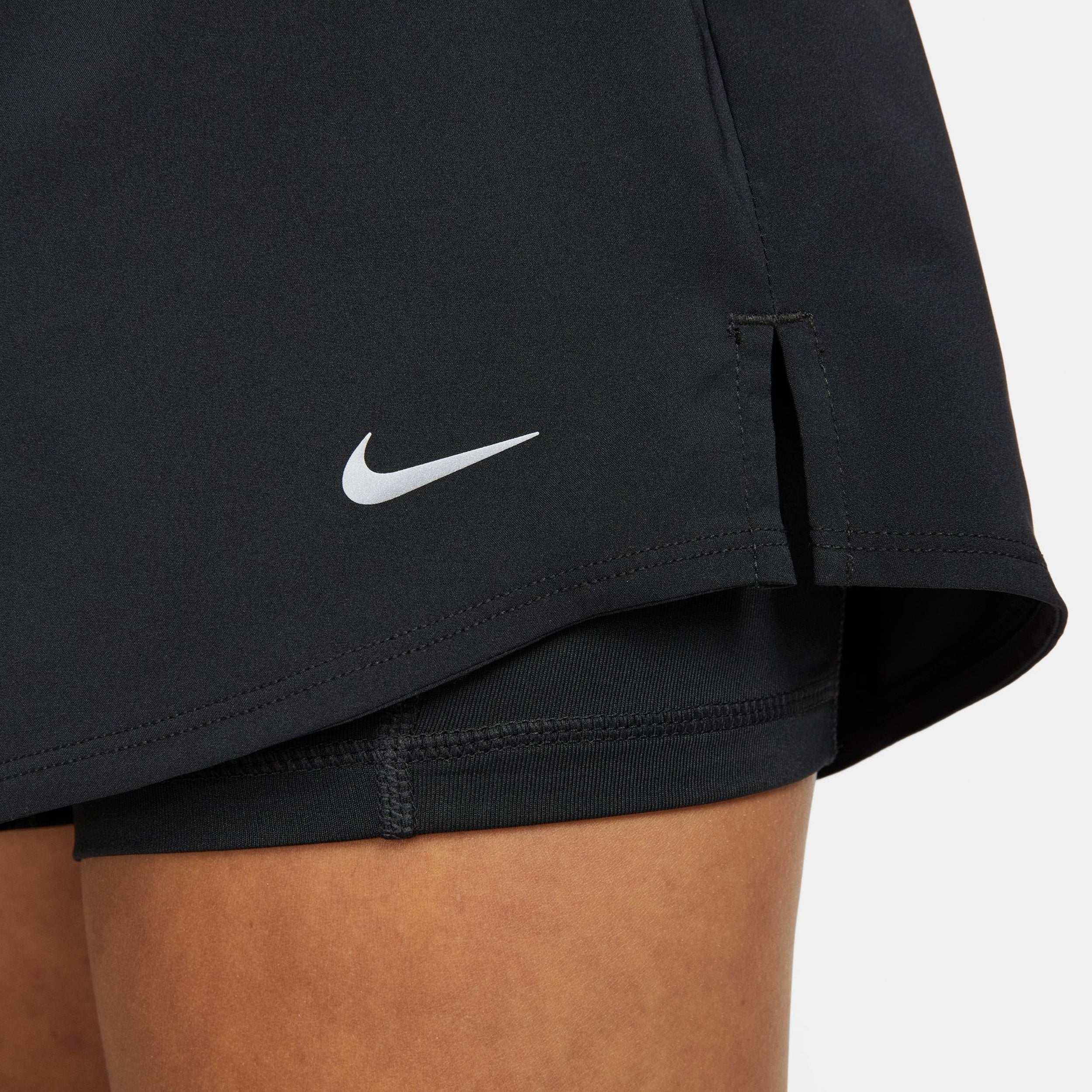 Dri-Fit One High Rise 2in1 3in Shorts Damen - schwarz - Image 9
