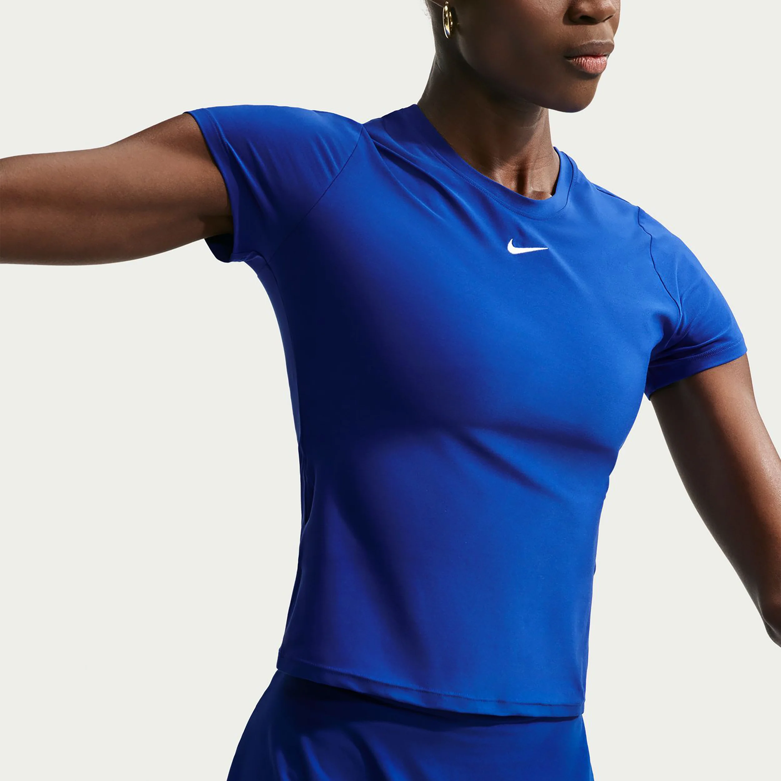Dri-Fit Victory  T-Shirt Damen - blau, weiß - Image 5