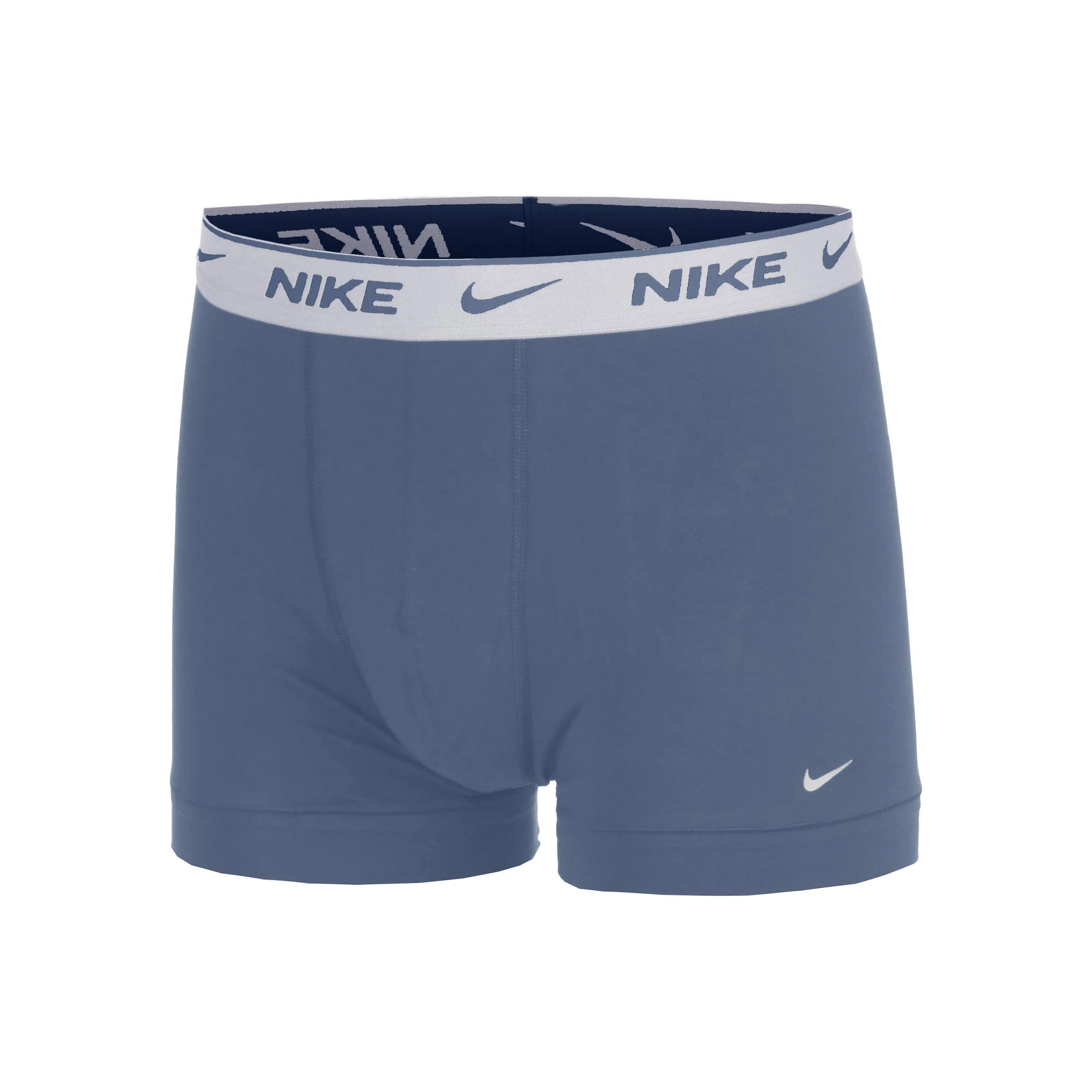 Essential Cotton Stretch Trunk Boxer Short 3er Pack Herren - blau, orange - Image 3