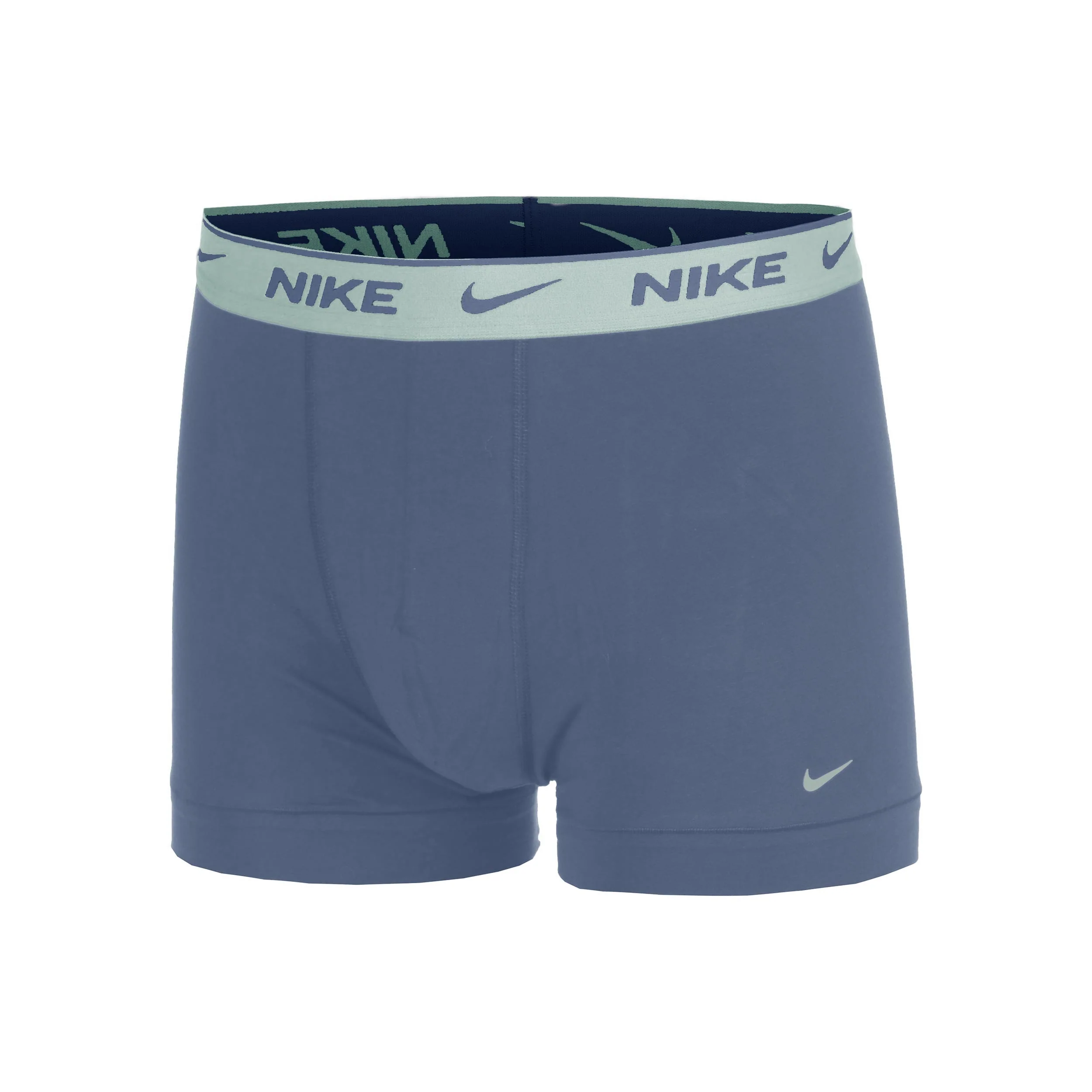 Essential Cotton Stretch Trunk Boxer Short 3er Pack Herren - blau, orange - Image 5