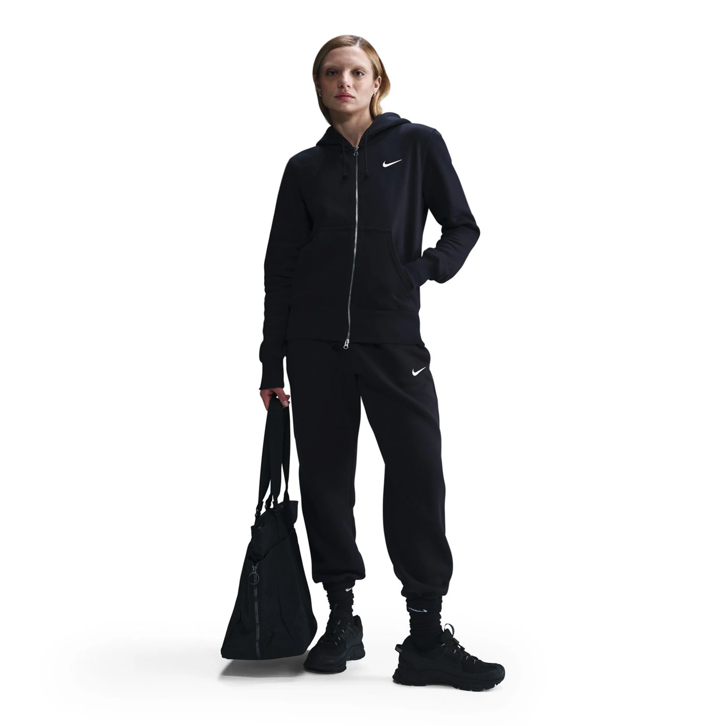 Sportswear Phoenix Fleece Full-Zip Sweatjacke Damen-Schwarz
