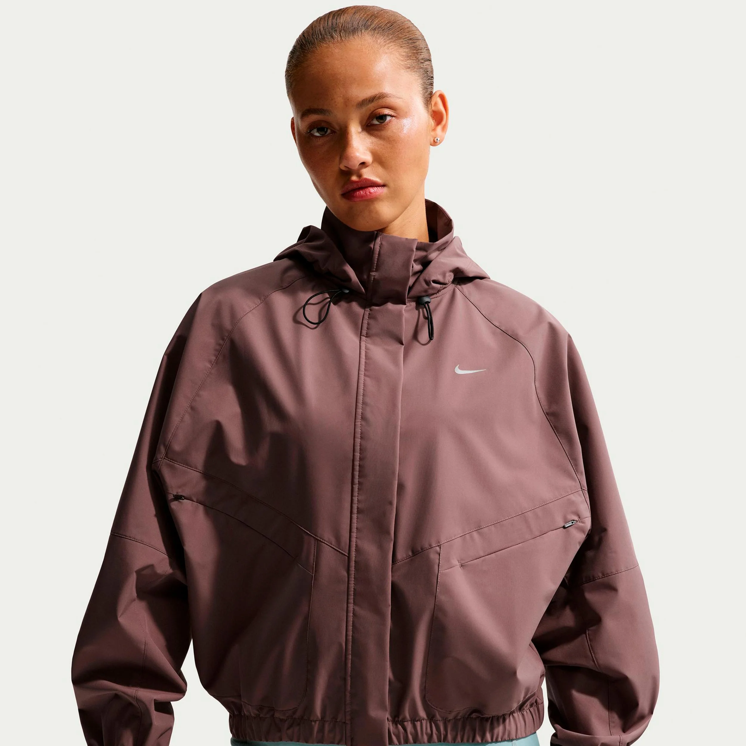 Storm-Fit Swift Laufjacke Damen - braun, schwarz