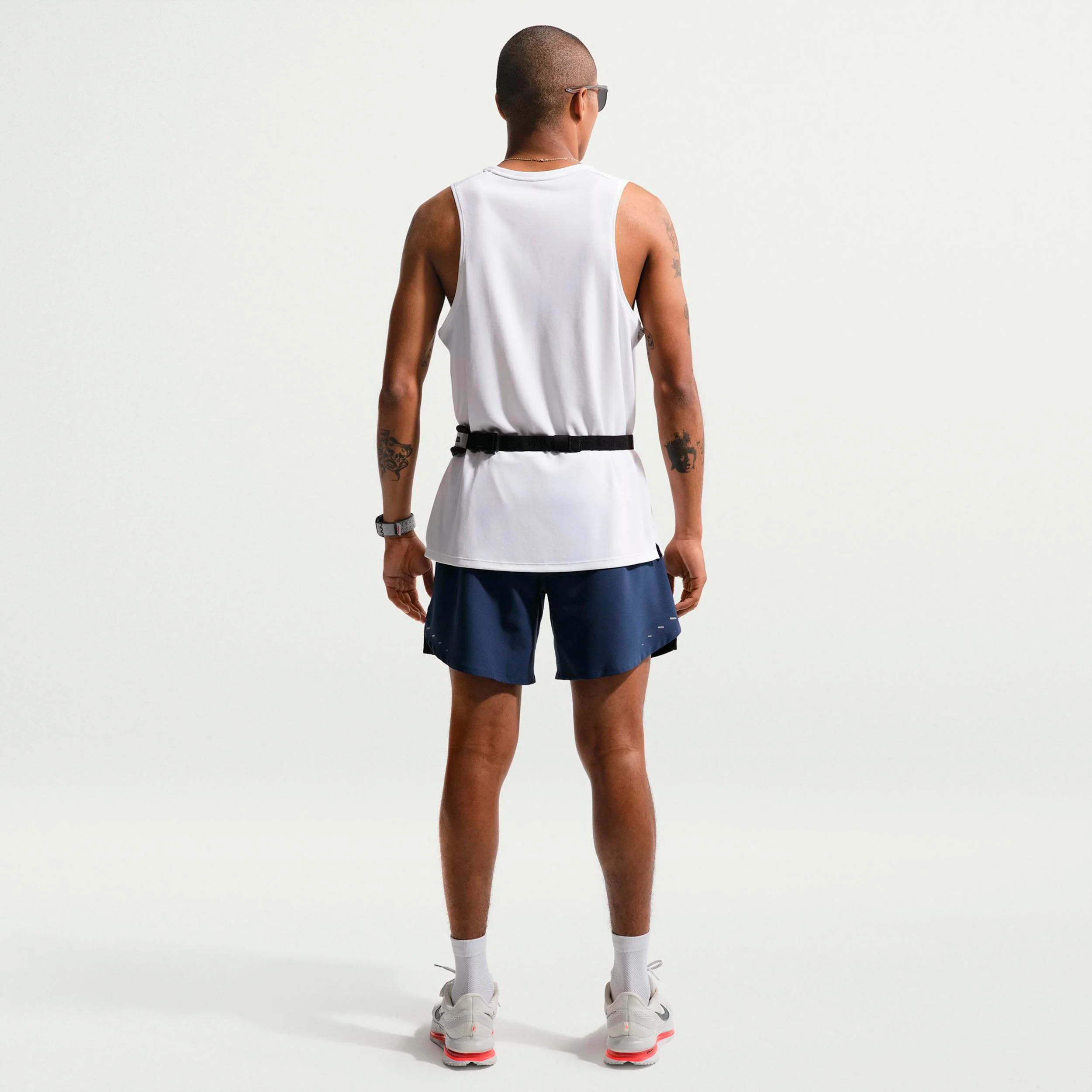 STRIDE 2IN1 7IN  Laufshorts Herren - dunkelblau, silber - Image 4