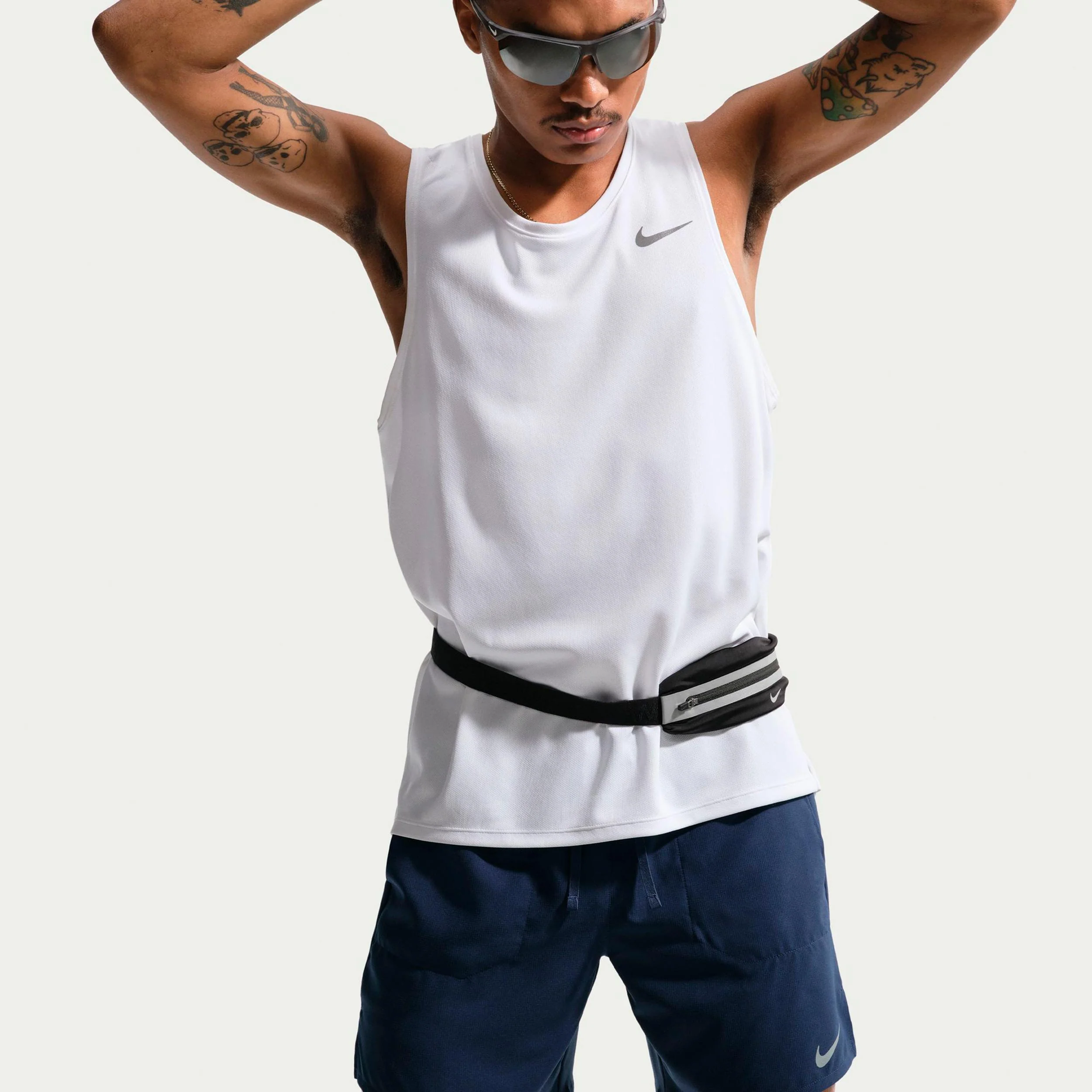STRIDE 2IN1 7IN  Laufshorts Herren - dunkelblau, silber - Image 5