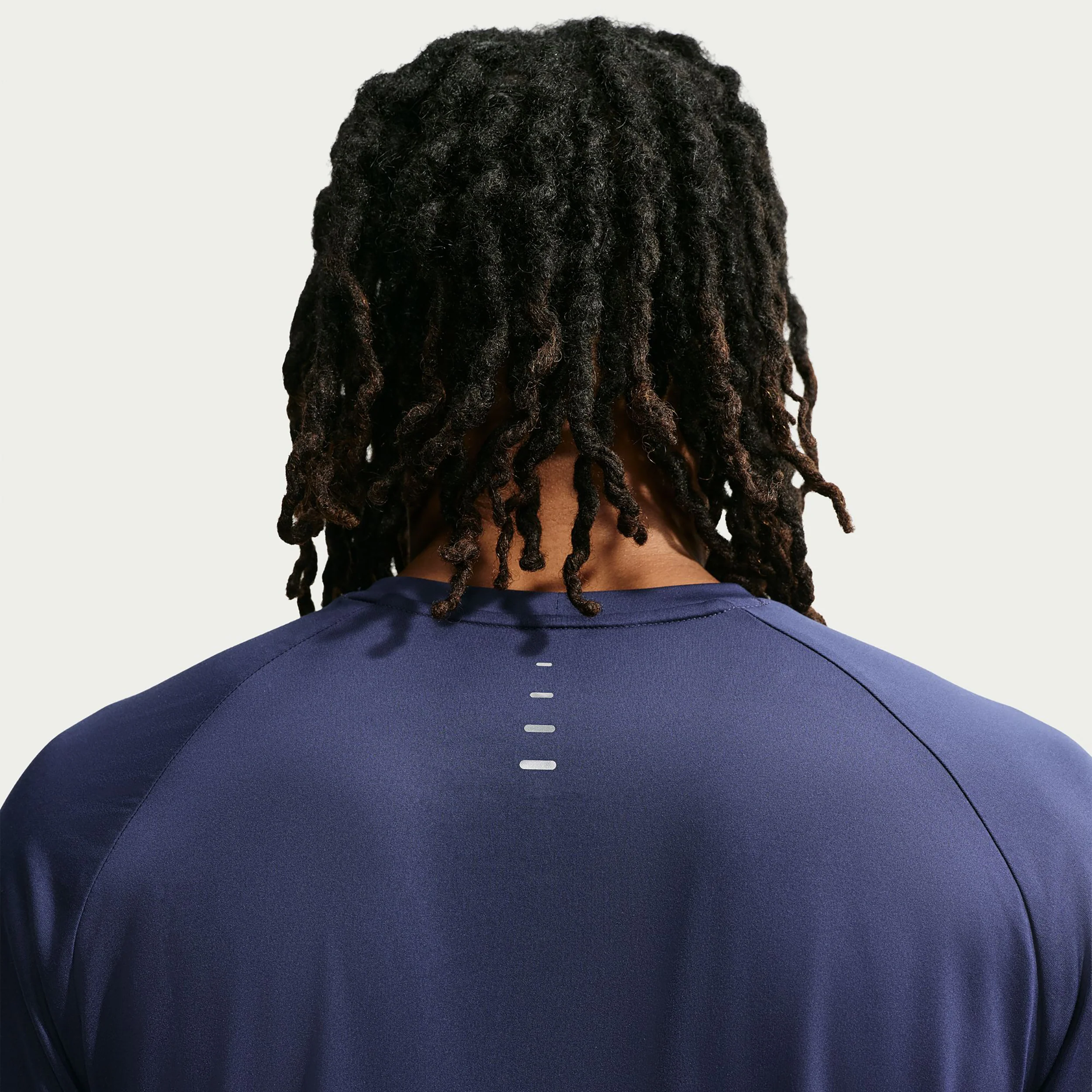 Stride  Laufshirt Herren - dunkelblau, silber - Image 4