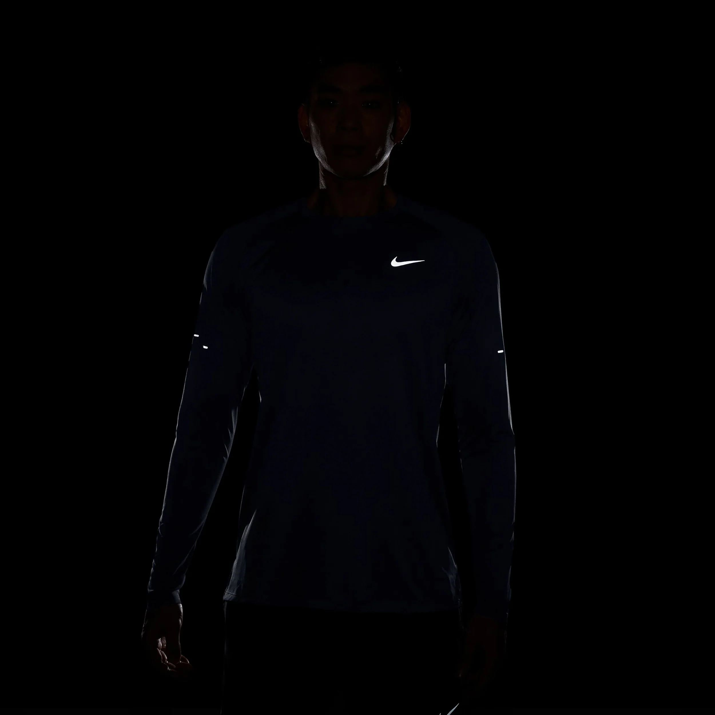 Stride  Laufshirt Herren - dunkelblau, silber - Image 7